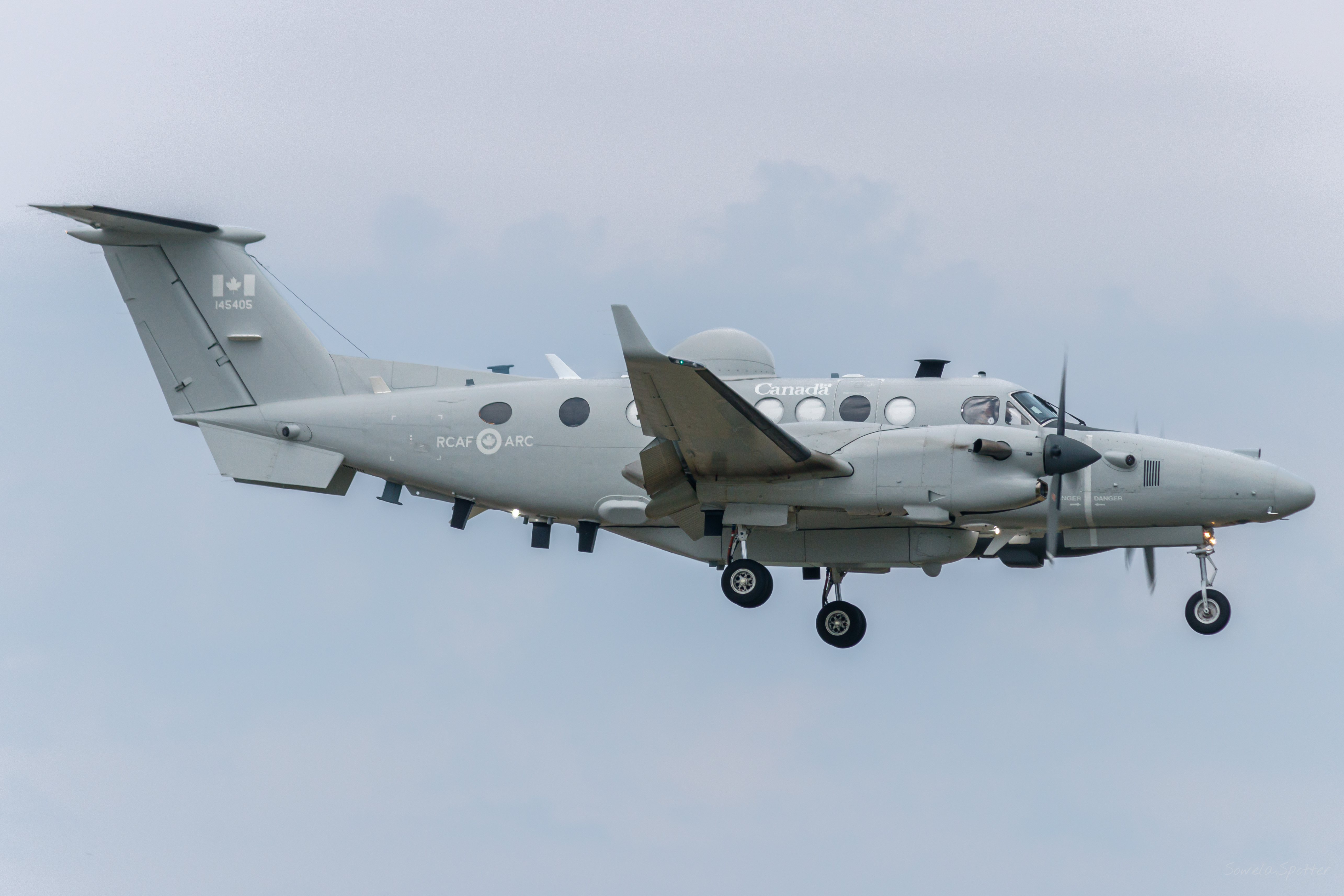 Full size: Royal Canadian Air Force CE-145C Vigilance 145405 at Louisville Muhammad Ali International Airport