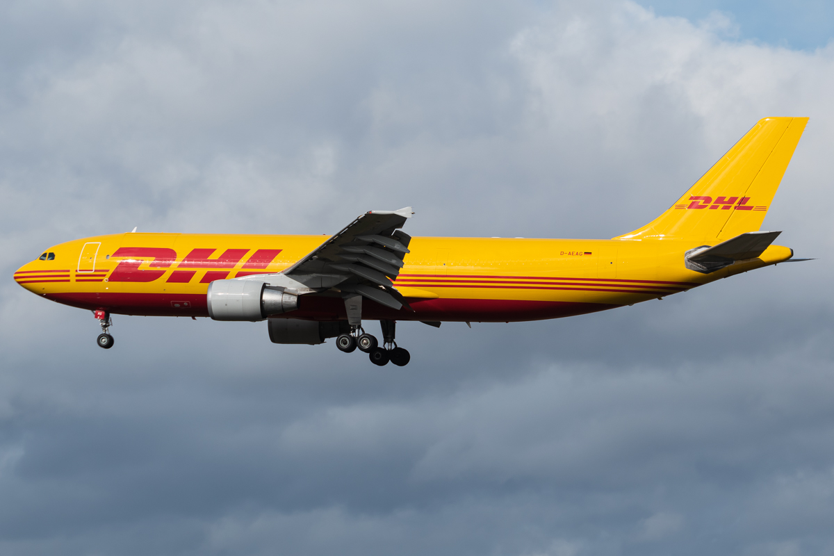 Full size: DHL Airbus A300F-600 D-AEAG at Frankfurt International Airport