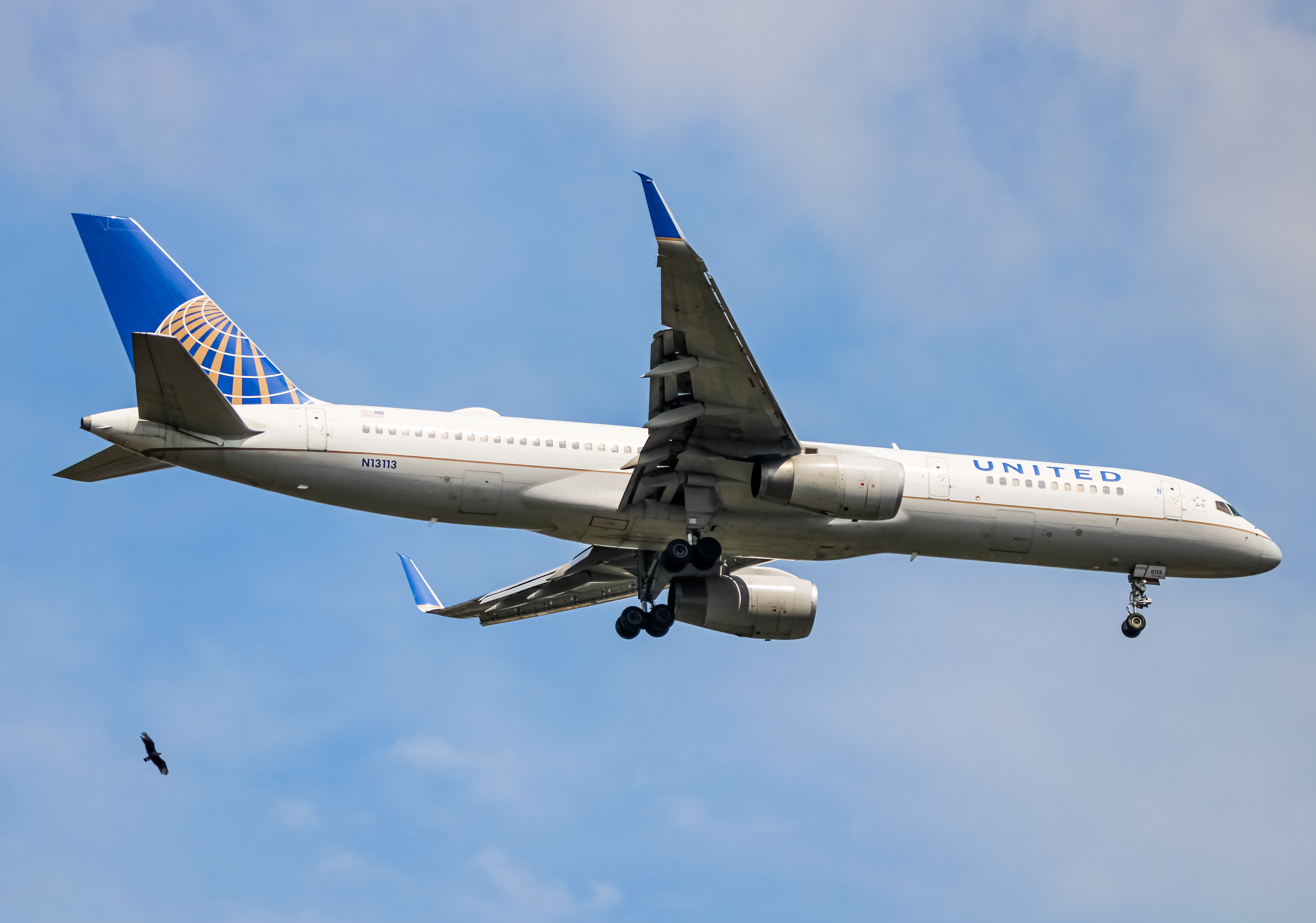 Full size: United Airlines Boeing 757-200 N13113 at Washington Dulles International Airport