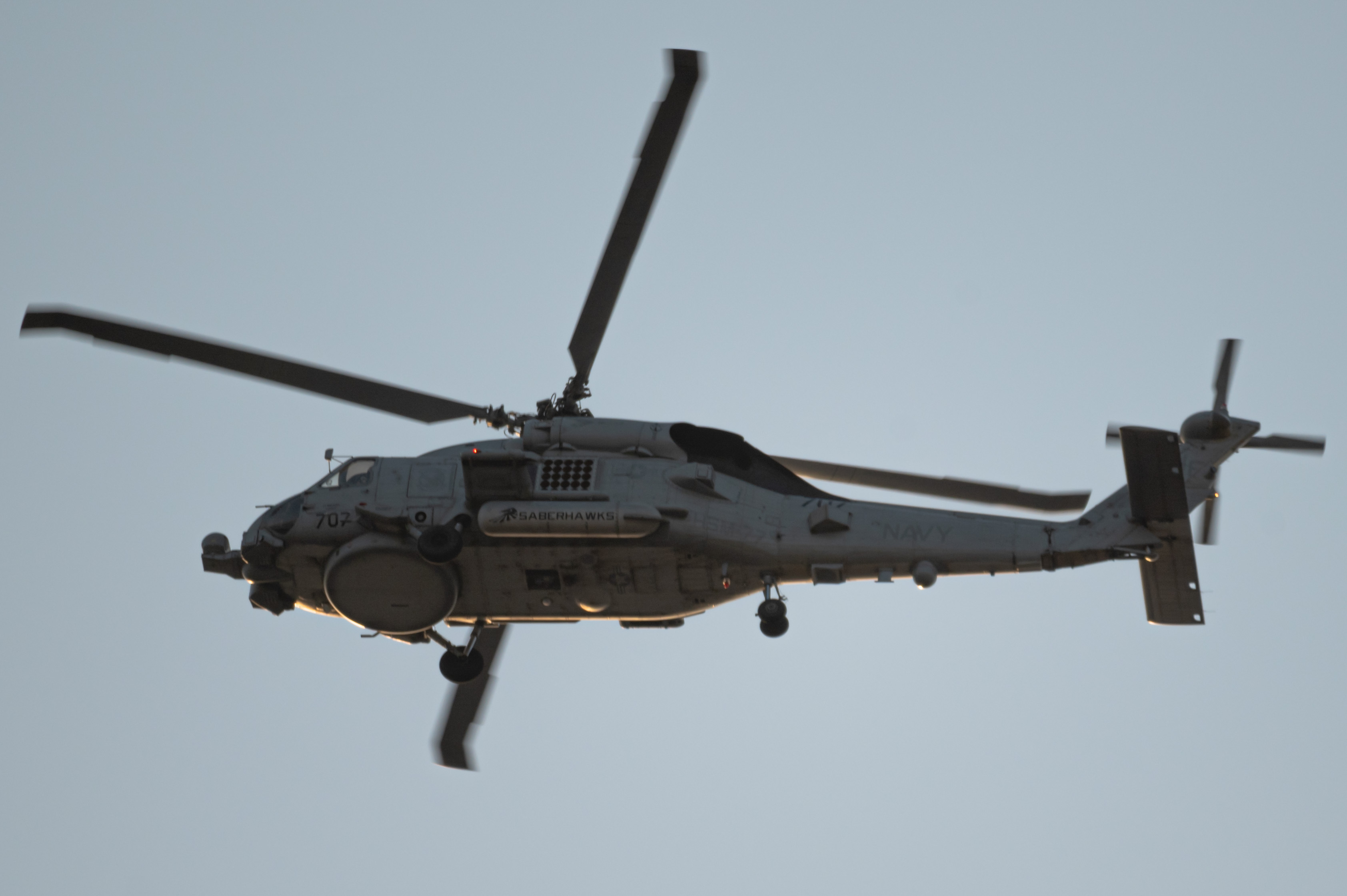 Full size: US Navy Sikorsky UH-60 Blackhawk 707 at Naval Air Facility Atsugi