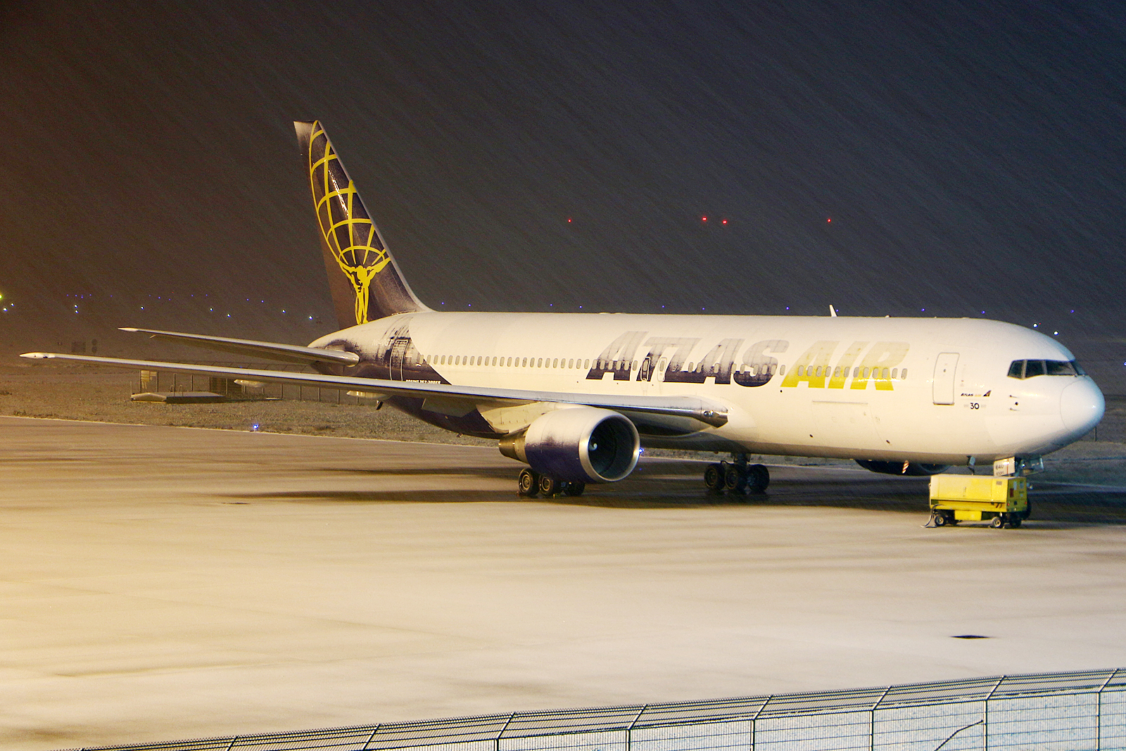 Full size: Atlas Air Boeing 767-300ER N640GT at Eindhoven Airport
