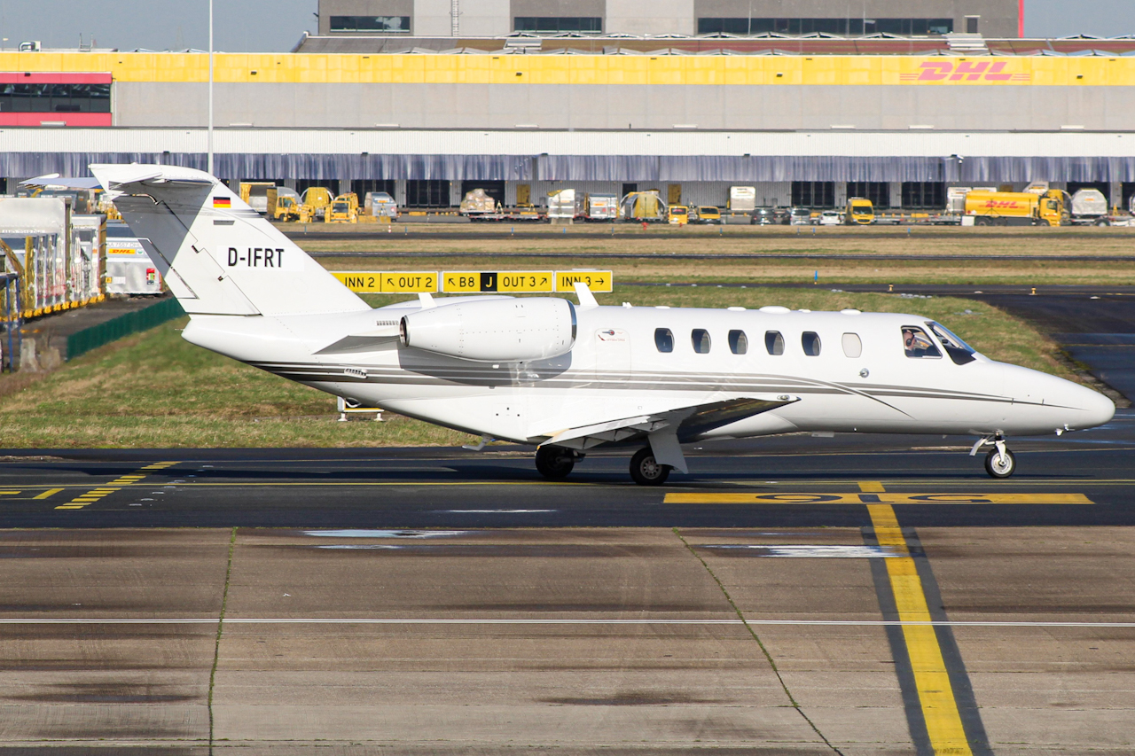 Full size: PRIAVTE Beechcraft King Air C90 D-IFRT at Brussels Airport