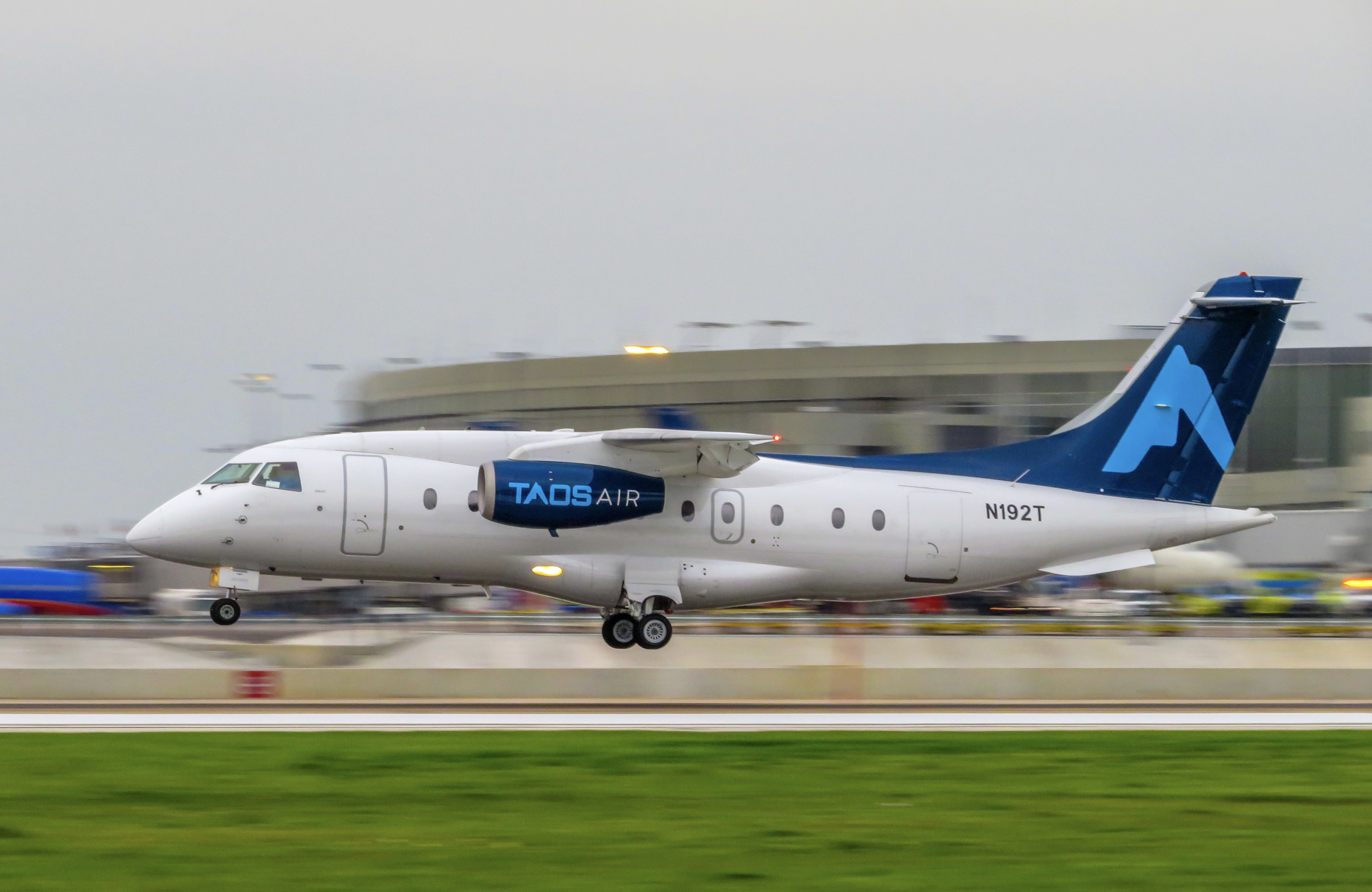 Full size: TAOS AIR Dornier 328 Jet N192T at Austin-Bergstrom International Airport