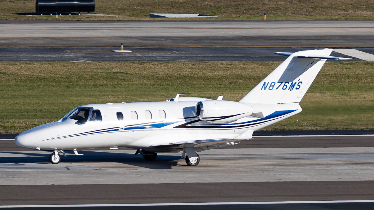 Full size: PRIVATE Cessna Citation M2 N876MS at Tampa International Airport
