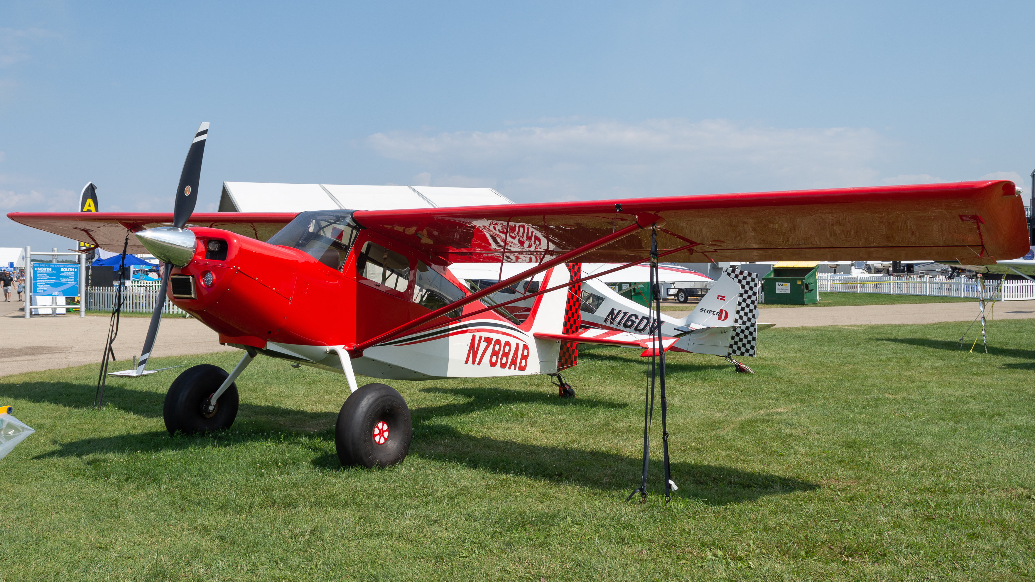 Full size: PRIVATE American Champion Denali Scout 8GCBC N788AB at Wittman Regional Airport