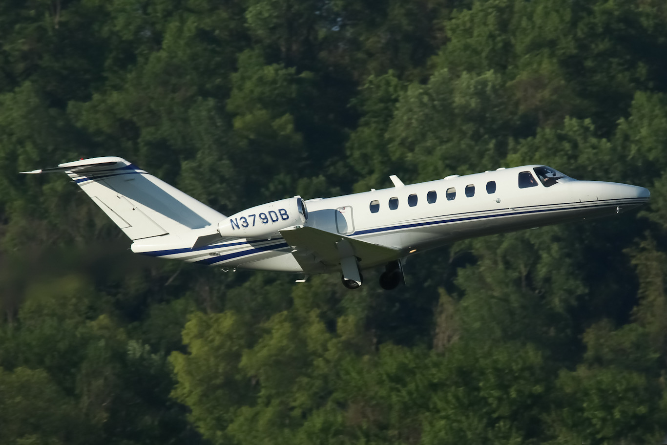 Full size: PRIVATE Cessna Citation CJ3 N379DB at Harrisburg International Airport