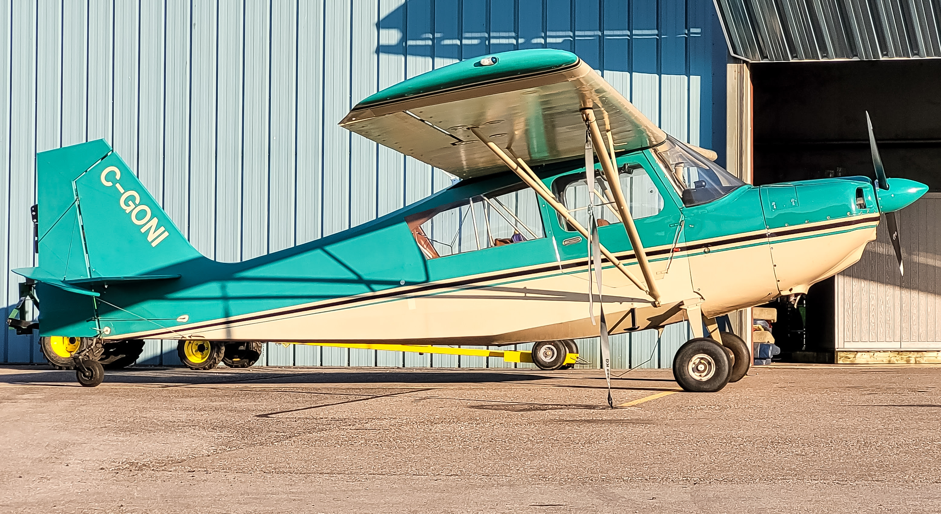 Full size: Brampton flying club  Bellanca 7ECA Citabria C-GONI at 