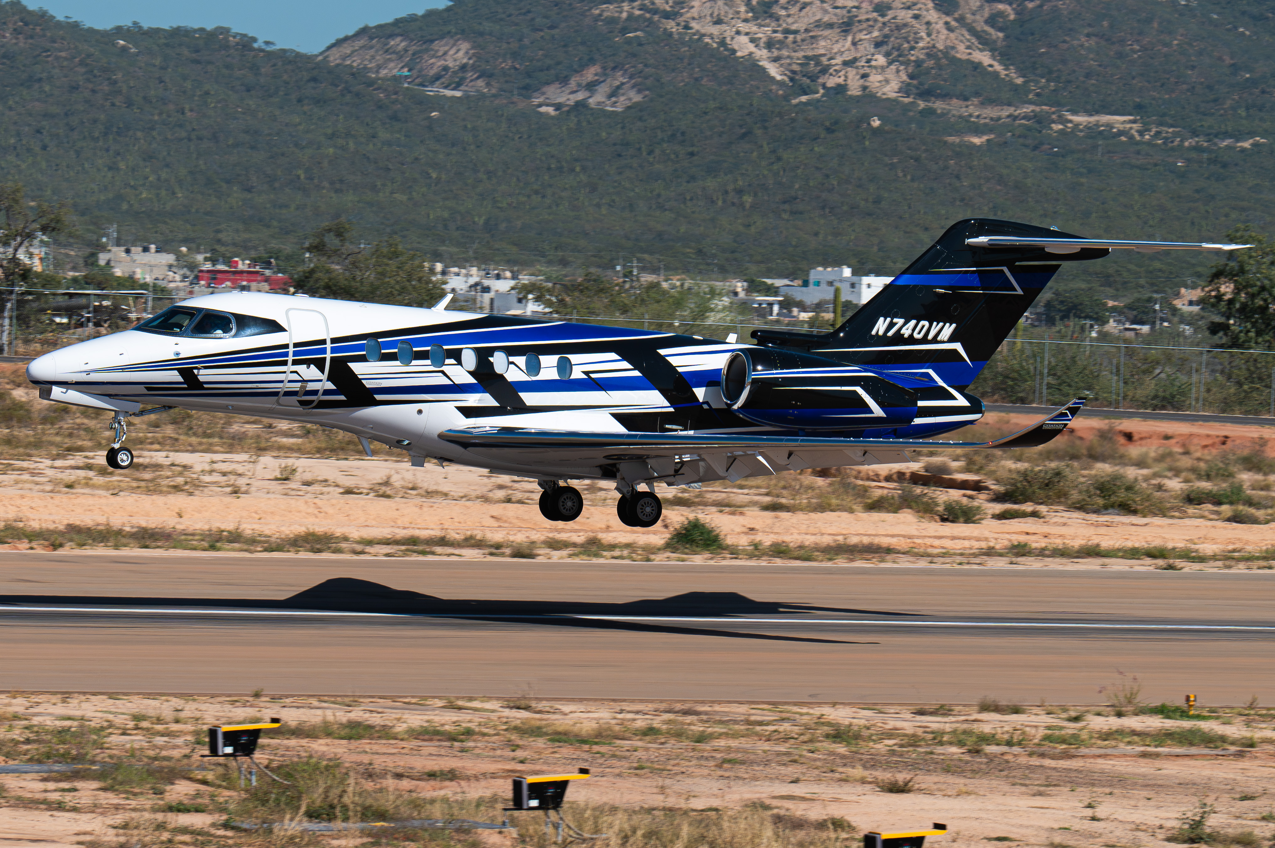 Full size: Thrive Cessna Citation Longitude N740VM at Aeropuerto de Cabo San Lucas Internacional