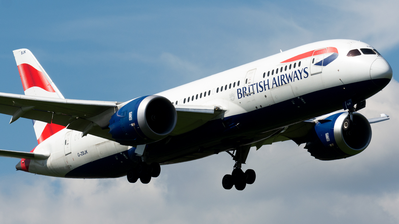 Full size: British Airways Boeing 787-8 G-ZBJK at London Heathrow International Airport