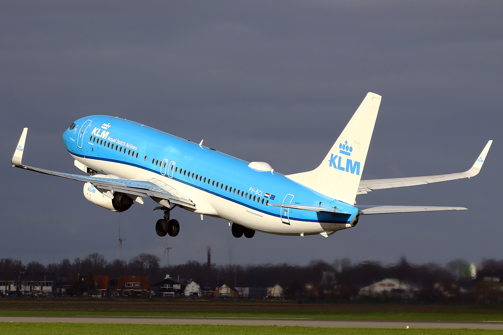 Full size: KLM Boeing 737-800 PH-BCL at Amsterdam Schiphol Airport