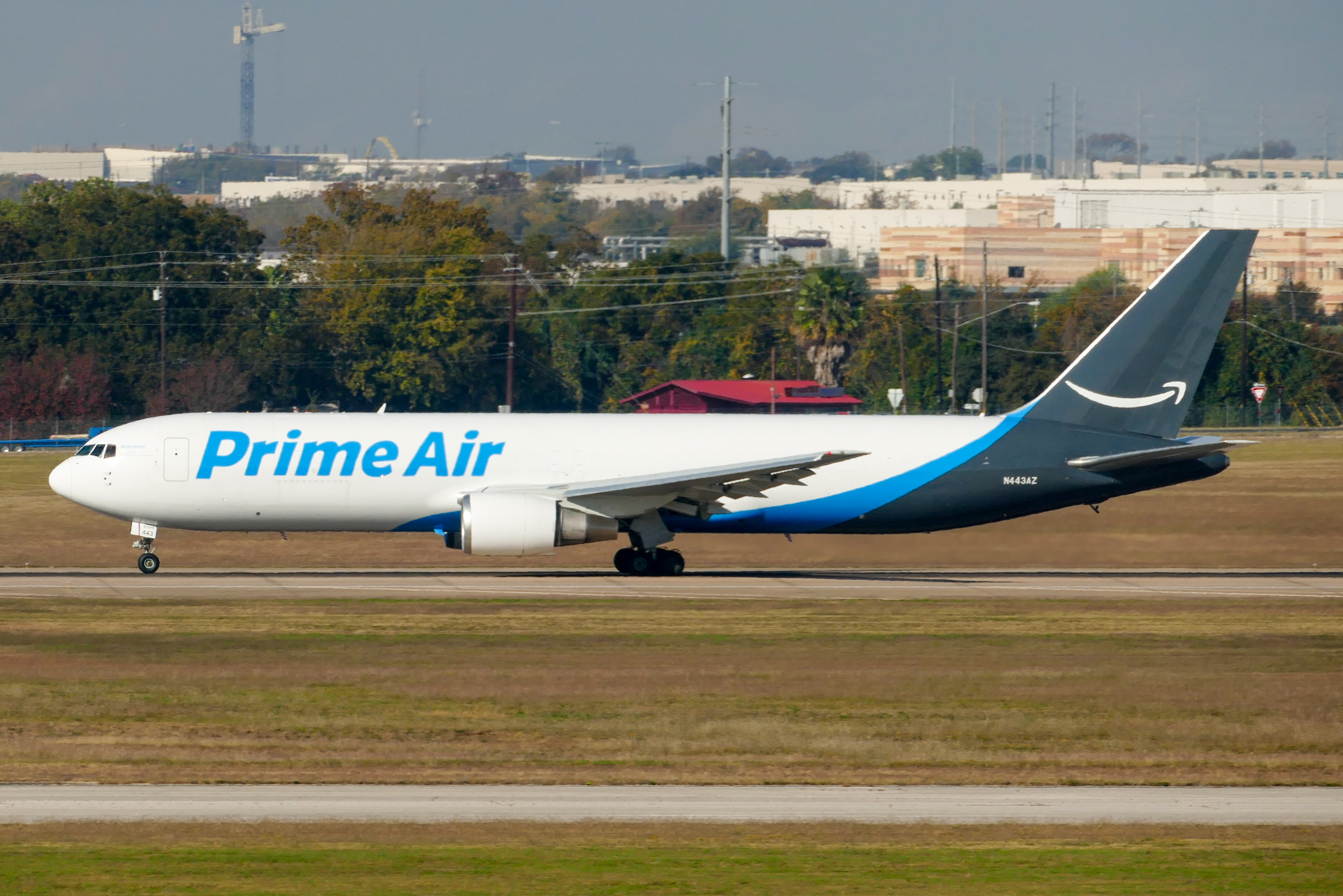 Full size: Prime Air Boeing 767-300ER N443AZ at Austin-Bergstrom International Airport