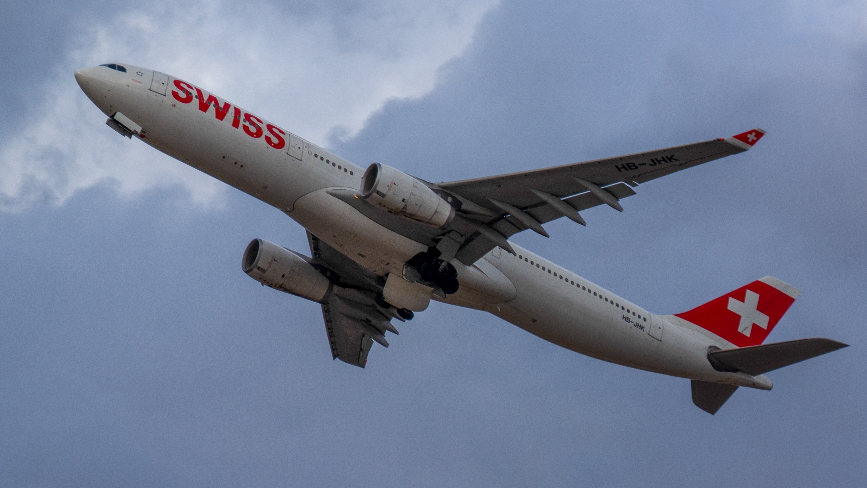Full size: Swiss International Air Lines Airbus A330-300 HB-JHK at Tel Aviv-Ben Gurion Airport