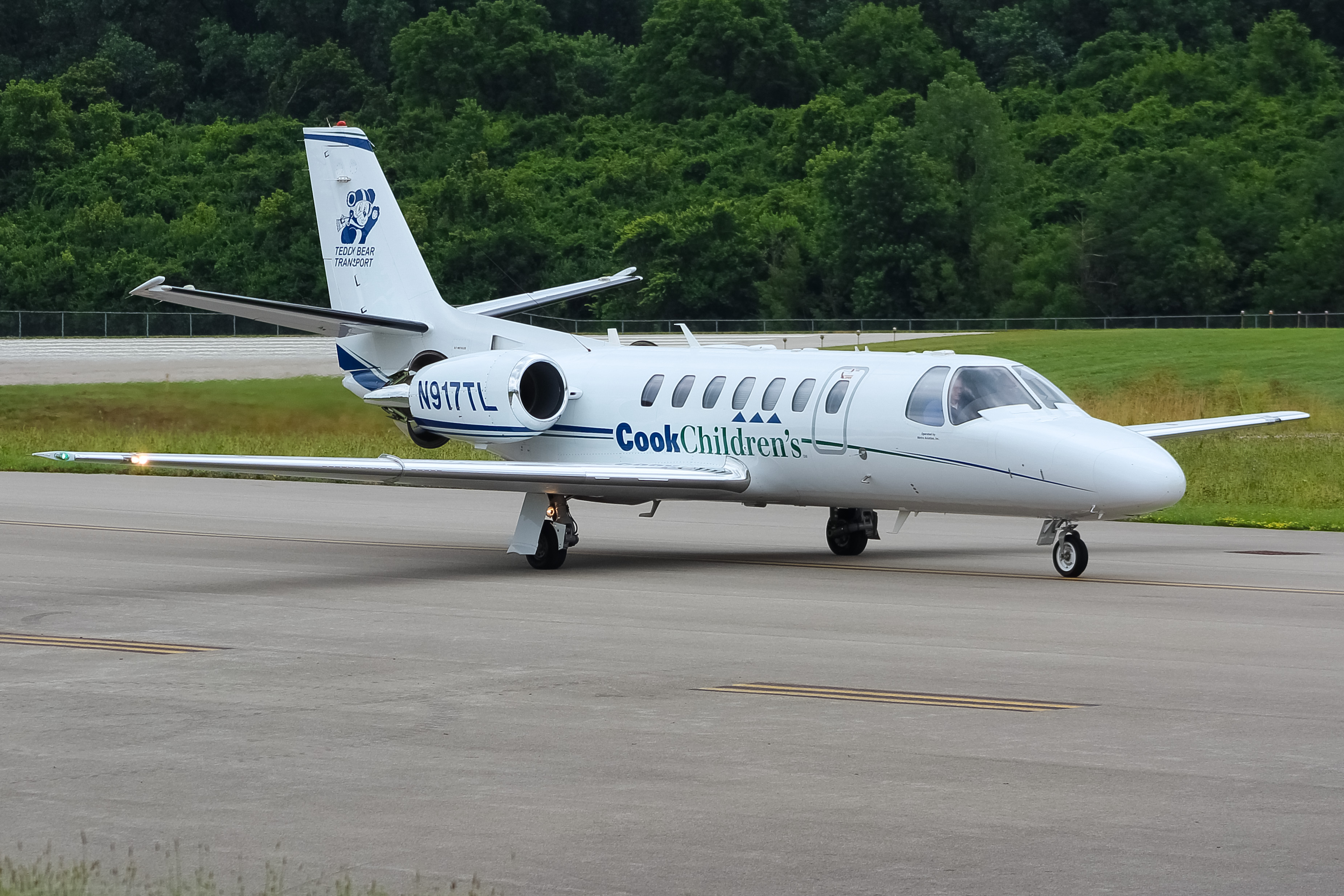 Full size: Cook Children’s Health Cessna Citation 560 Encore N917TL at Cincinnati Municipal Airport/Lunken Field