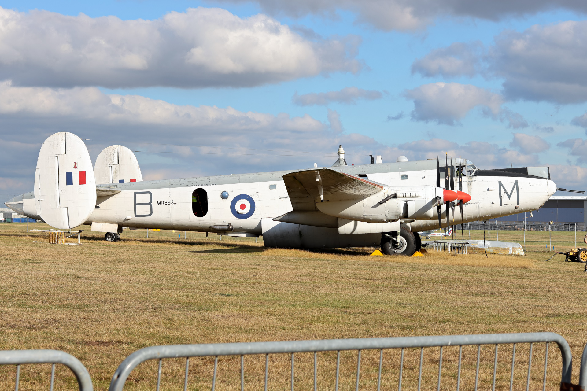 Full size: ROYAL AIR FORCE  AVRO SHACKLETON AEW.2 WR963 at Coventry Airport