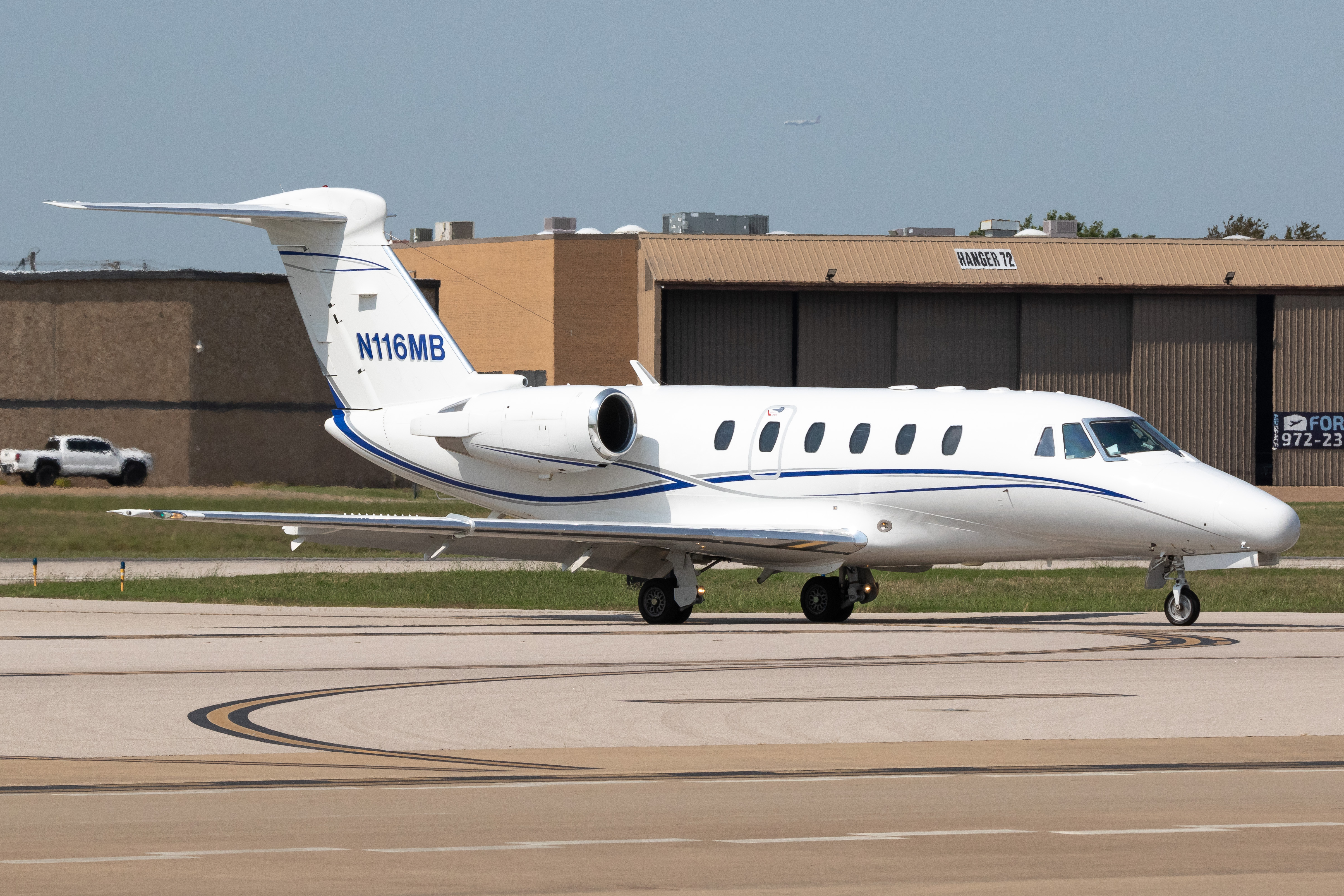 Full size: PRIVATE Cessna Citation 650 N116MB at Addison Airport