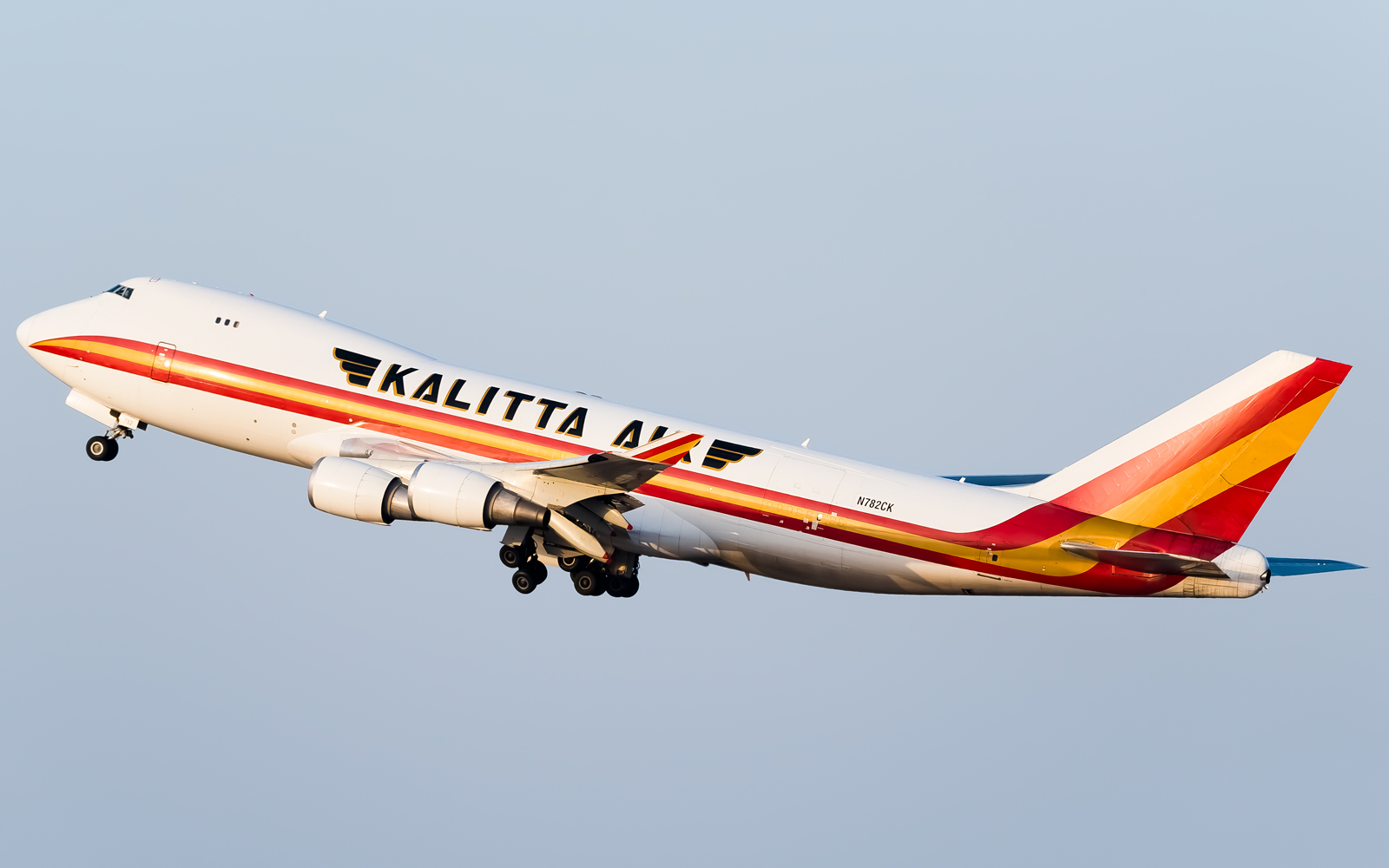 Full size: Kalitta Air Boeing 747-400F N782CK at Seoul-Incheon International Airport