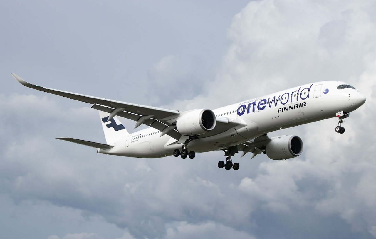 Full size: Finnair Airbus A350-900 OH-LWB at Tampa International Airport