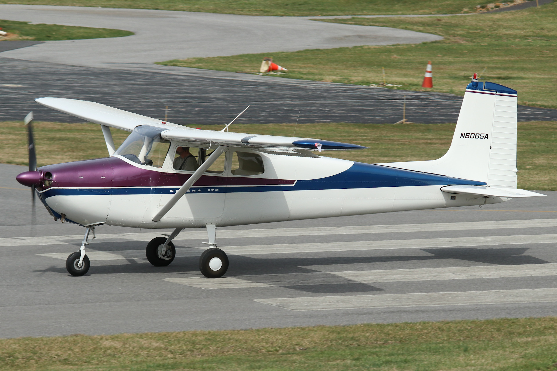Full size: PRIVATE Cessna 172 N6065A at Carlisle Airport