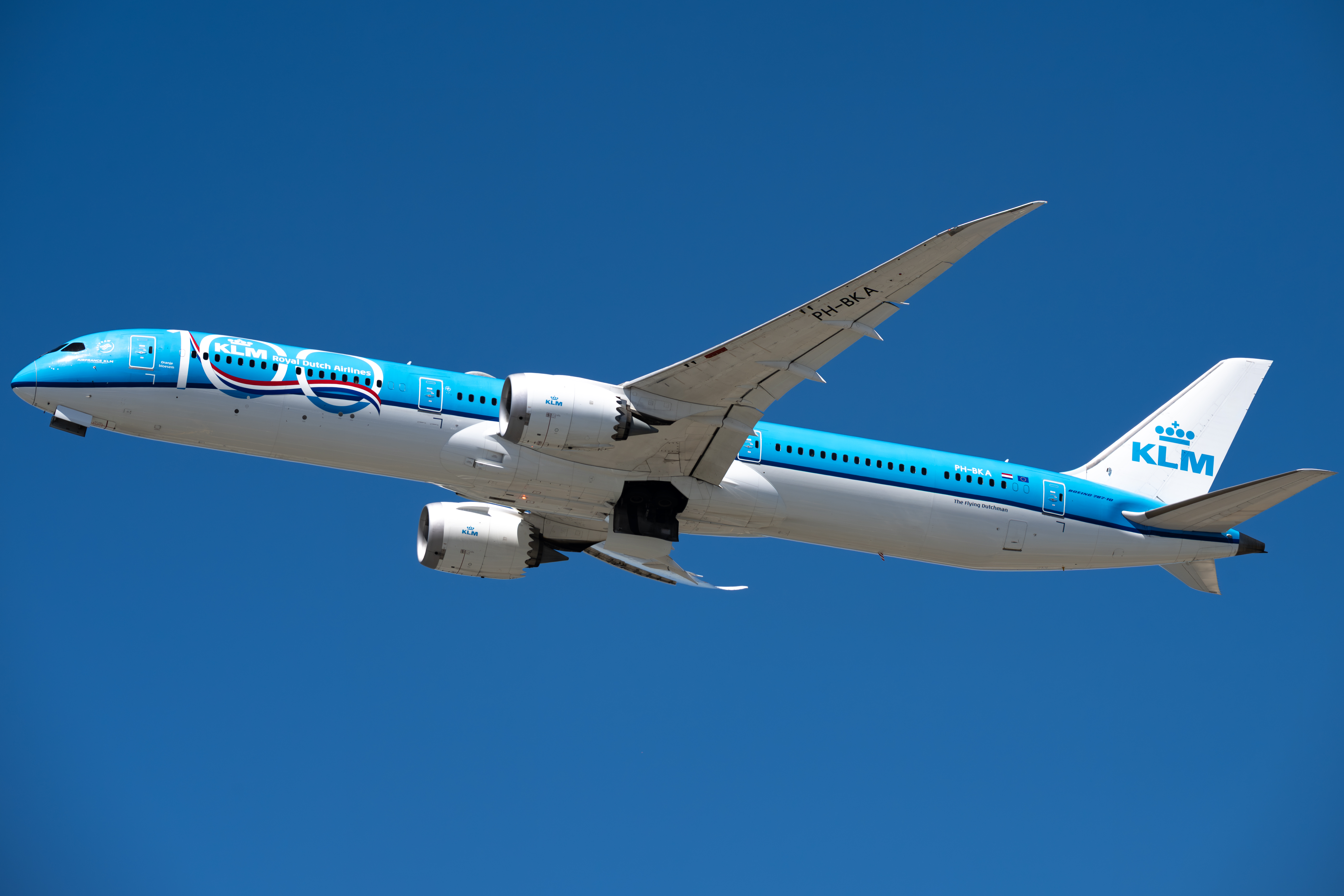 Full size: KLM Boeing 787-10 PH-BKA at San Francisco International Airport