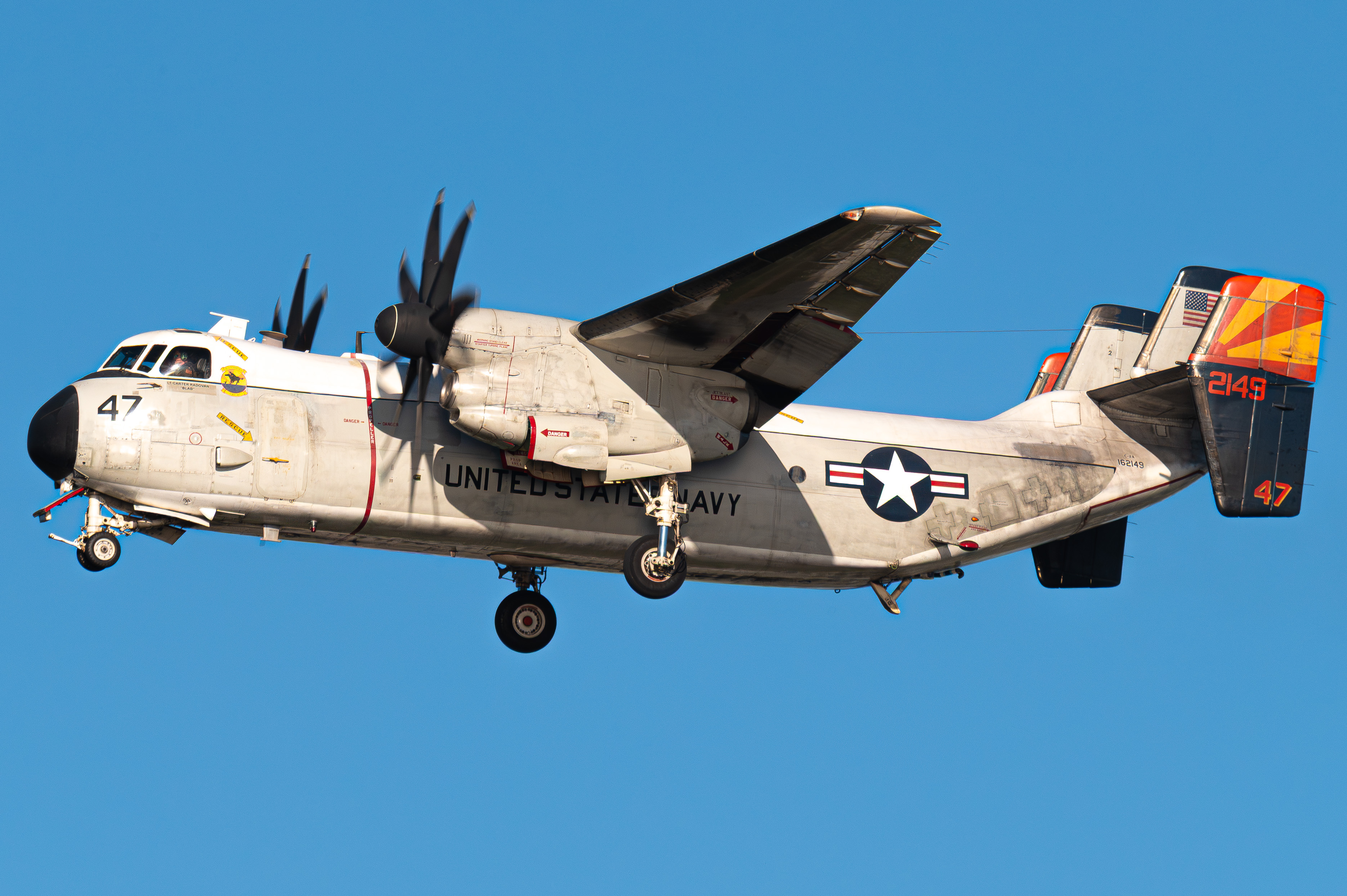 Full size: USN - United States Navy Grumman C-2 Greyhound 162149 at North Island NAS