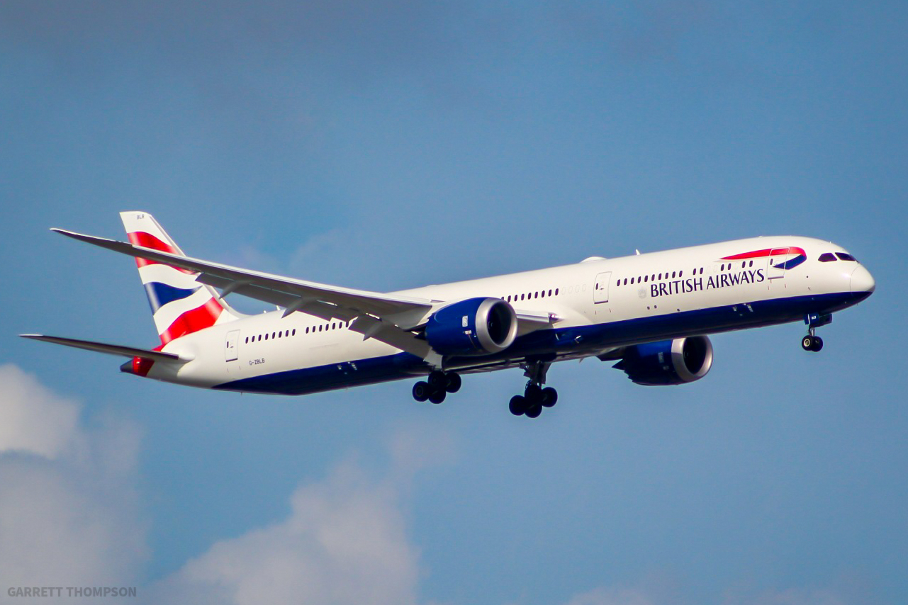Full size: British Airways Boeing 787-10 G-ZBLB at Dallas-Fort Worth International Airport
