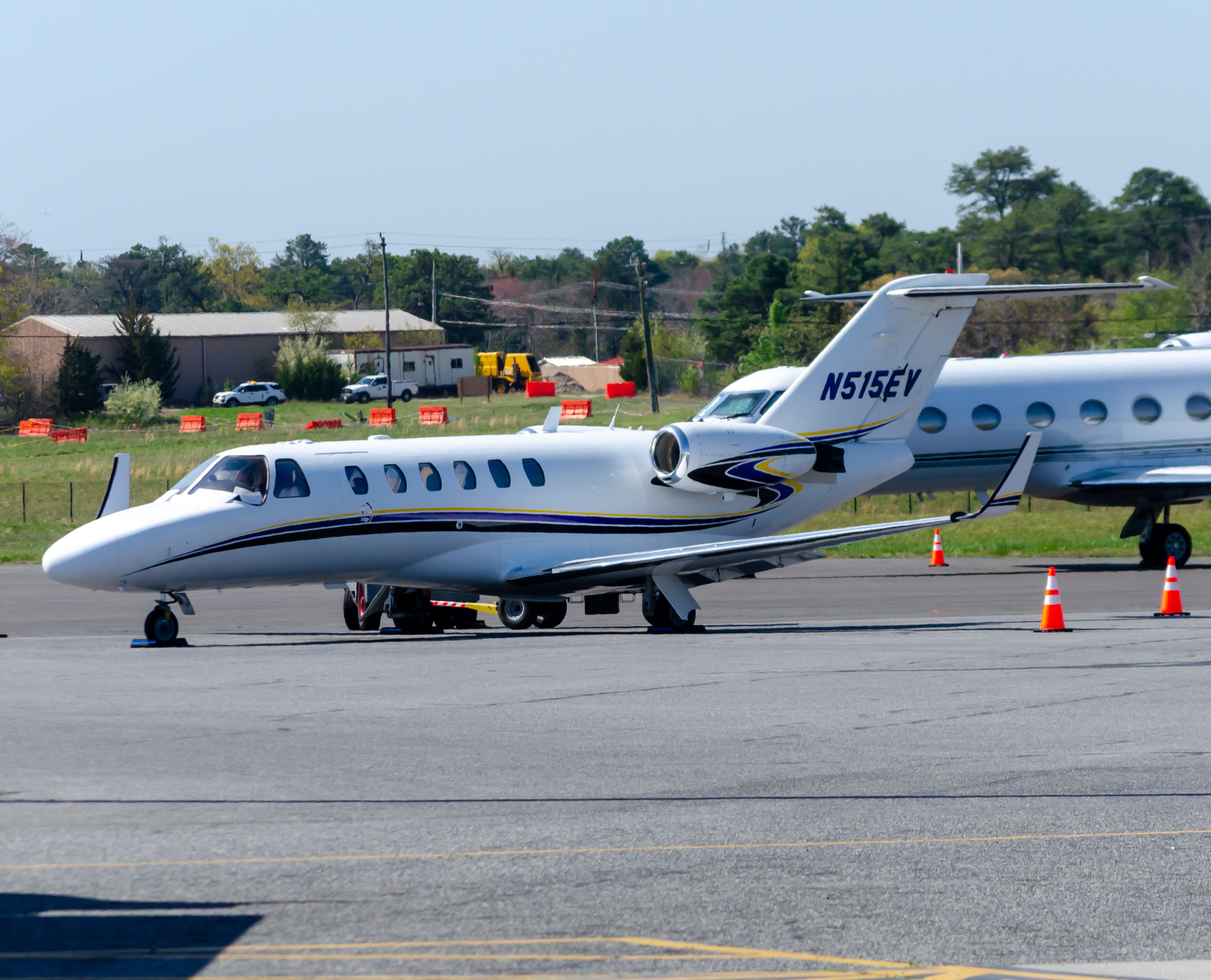Full size: PRIVATE Cessna 525 N515EV at Atlantic City International Airport