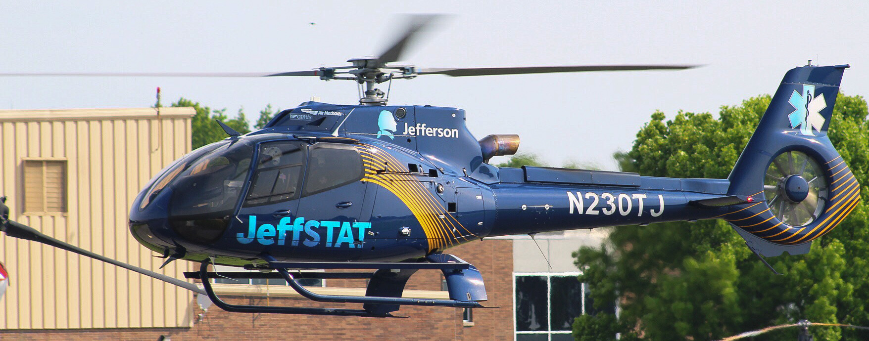 Full size: PRIVATE Eurocopter EC-130 N230TJ at Brandywine Regional Airport