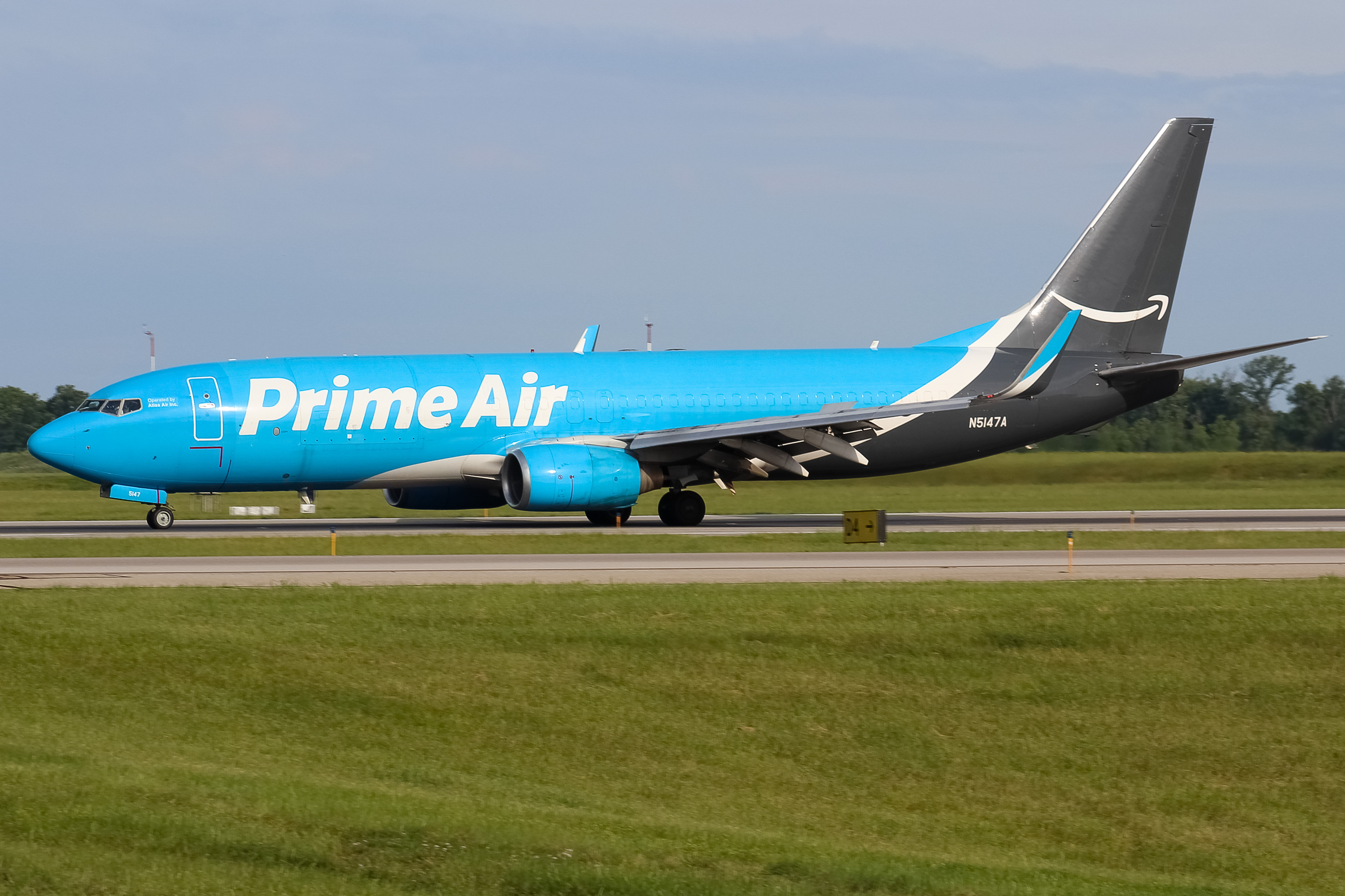 Full size: Prime Air Boeing 737-800 N5147A at Cincinnati/Northern Kentucky International Airport