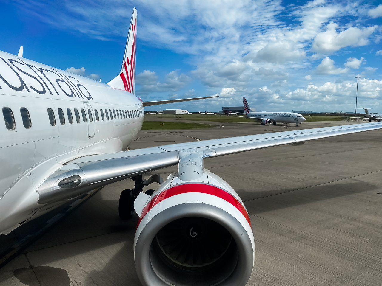 Full size: Virgin Australia Boeing 737-700 VH-VBZ at Brisbane Airport