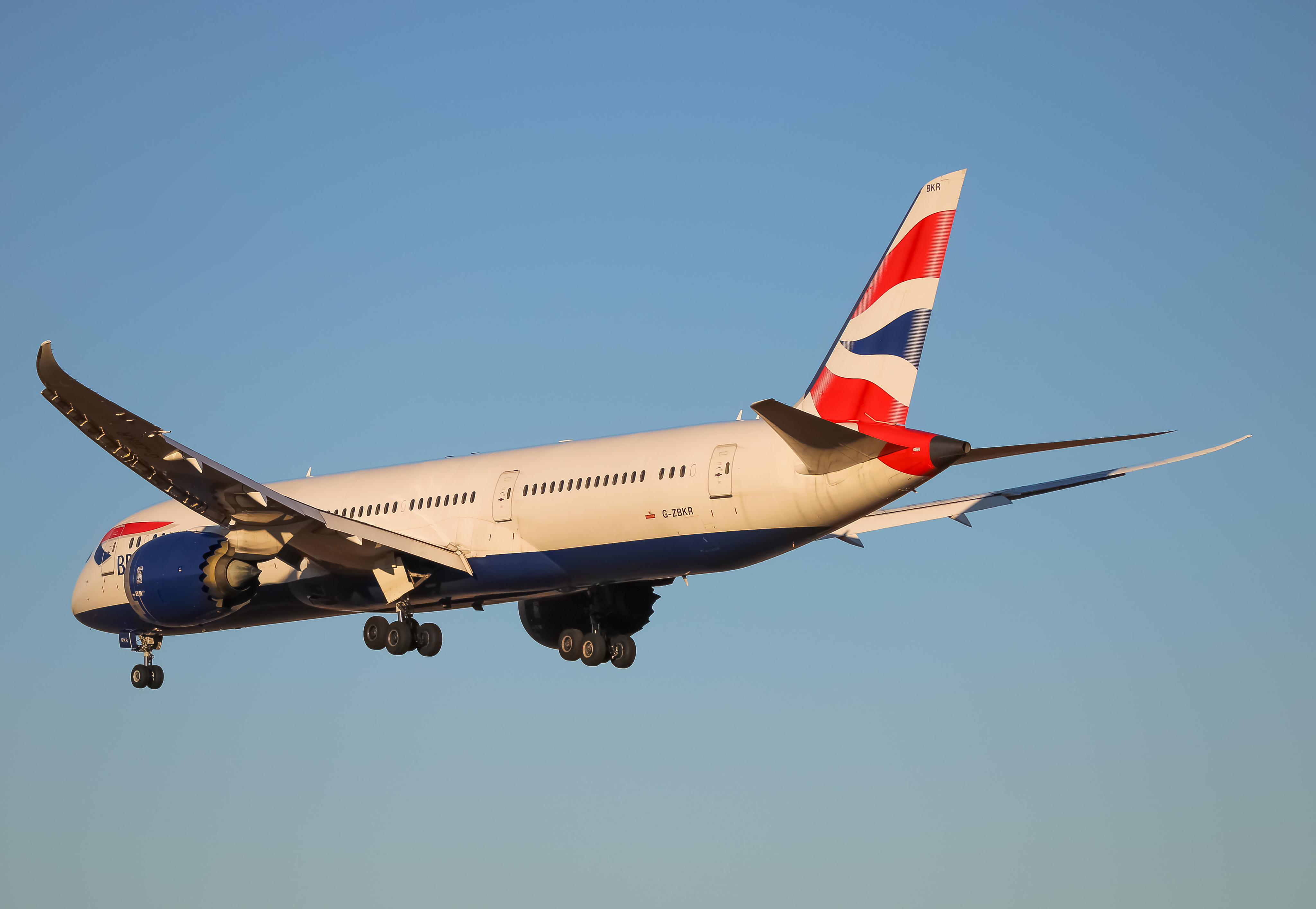 Full size: British Airways Boeing 787-9 G-ZBKR at Washington Dulles International Airport