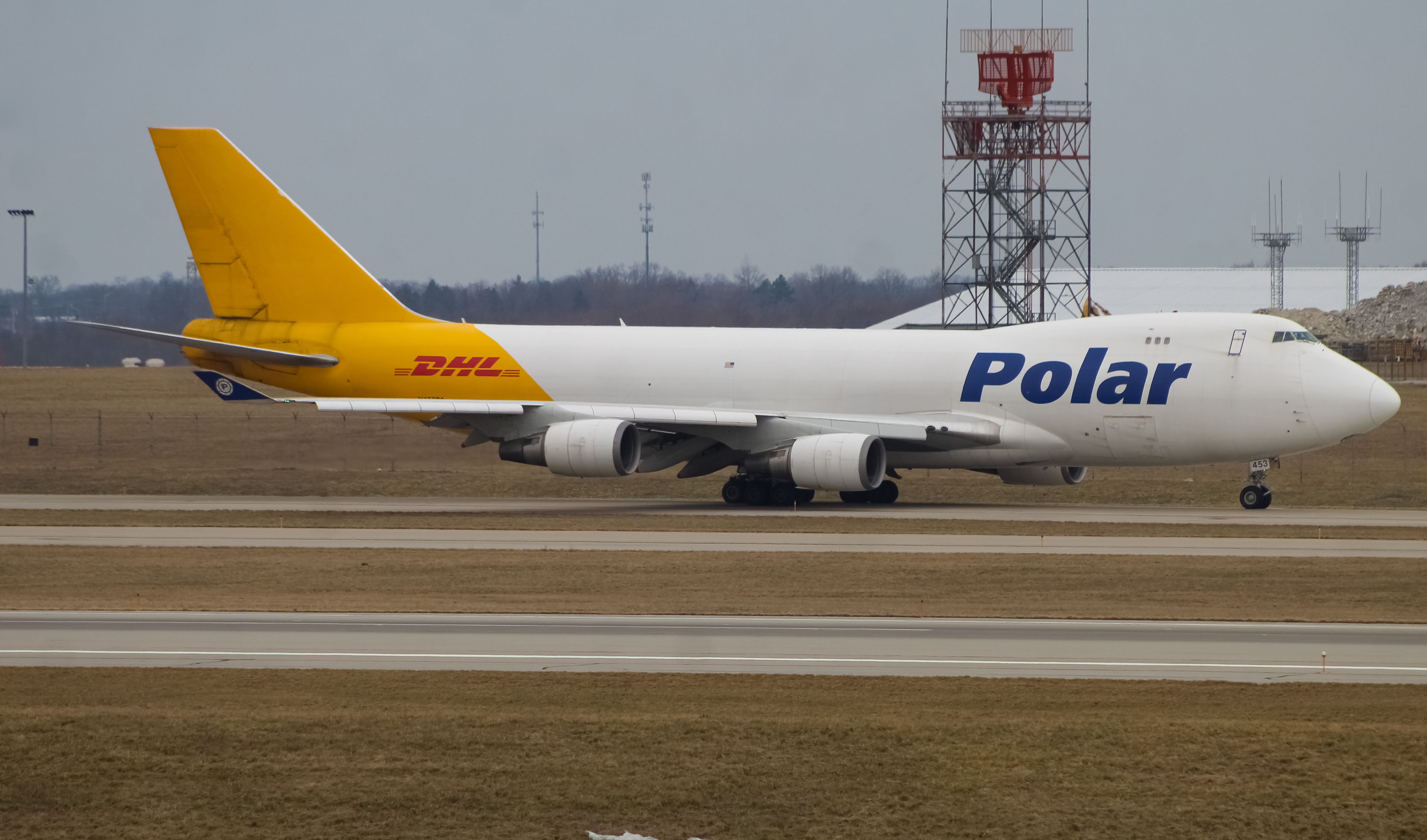 Full size: Polar Air Boeing 747-400F N453PA at Cincinnati/Northern Kentucky International Airport