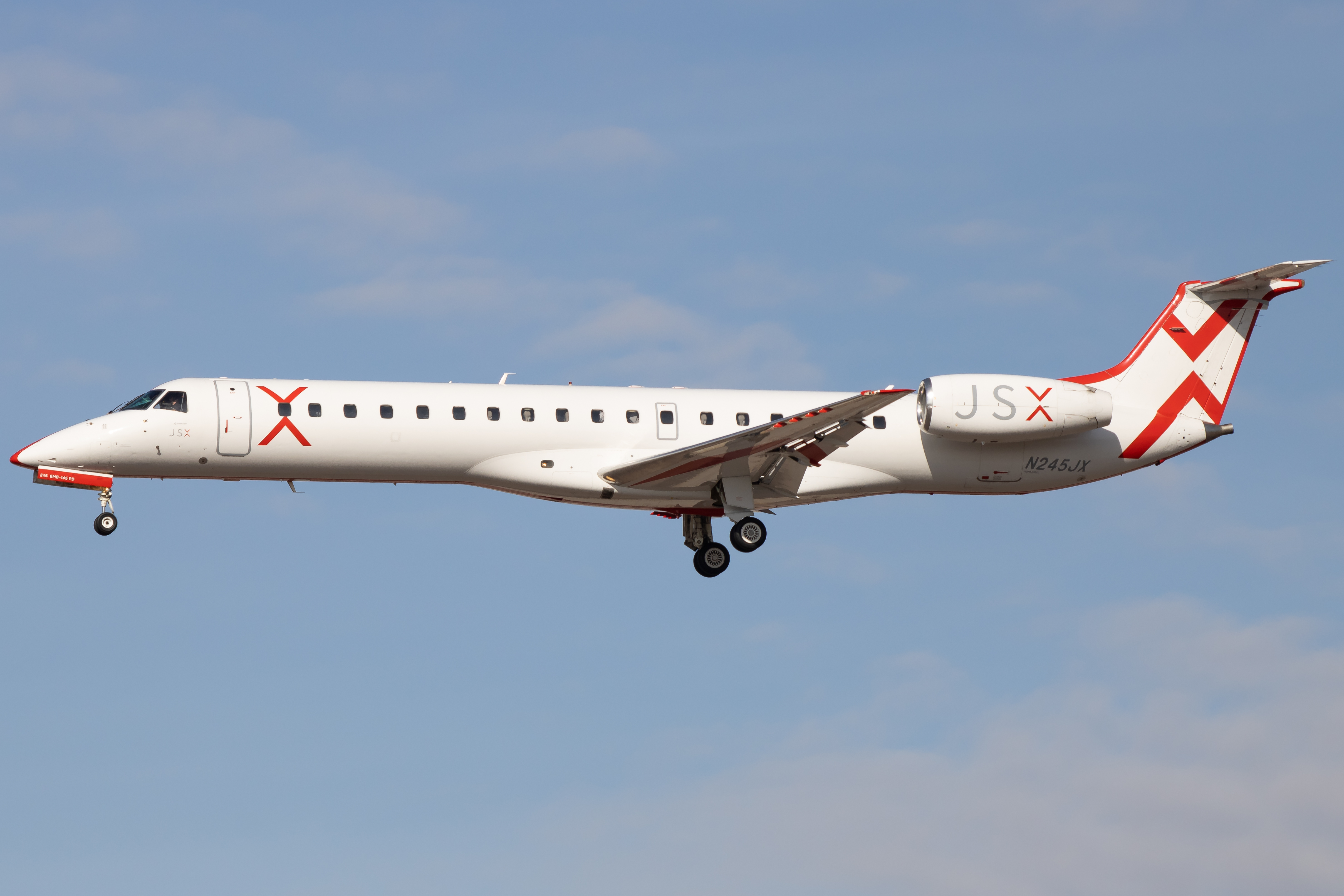 Full size: JSX Embraer ERJ145 N245JX at Phoenix Sky Harbor International Airport