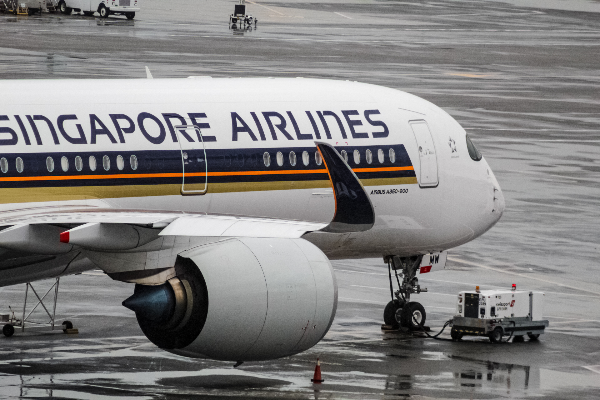Full size: Singapore Airlines Airbus A350-900 9V-SMW at John F. Kennedy International Airport