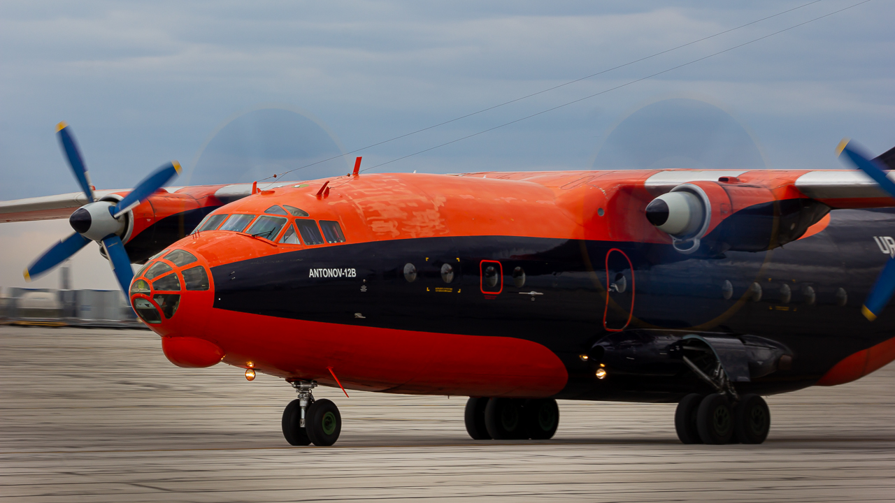 Full size: Cavok Air Antonov An-12 UR-CEZ at Rickenbacker International Airport