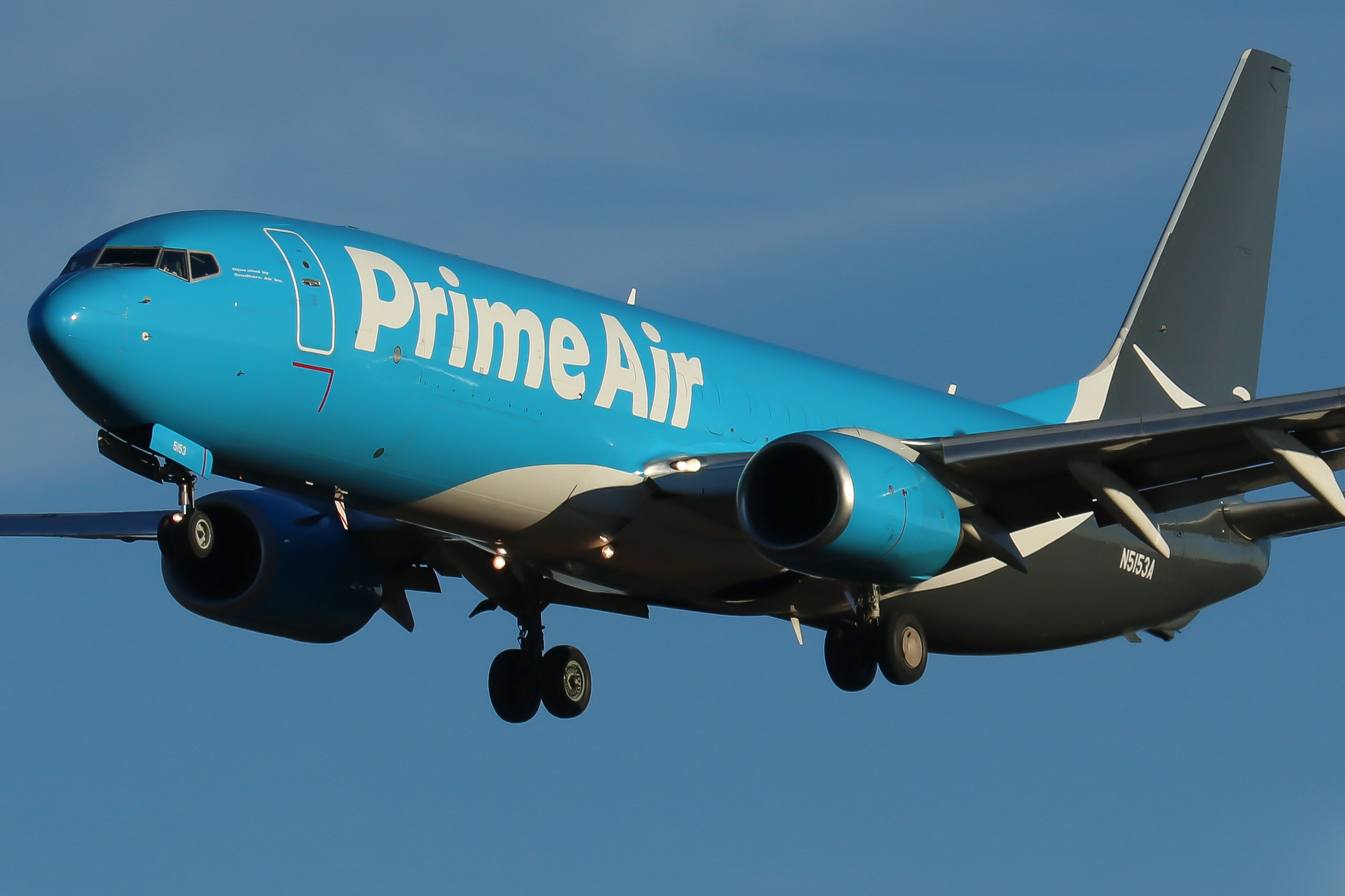 Full size: Prime Air Boeing 737-800BCF N5153A at Baltimore/Washington International Thurgood Marshall Airport