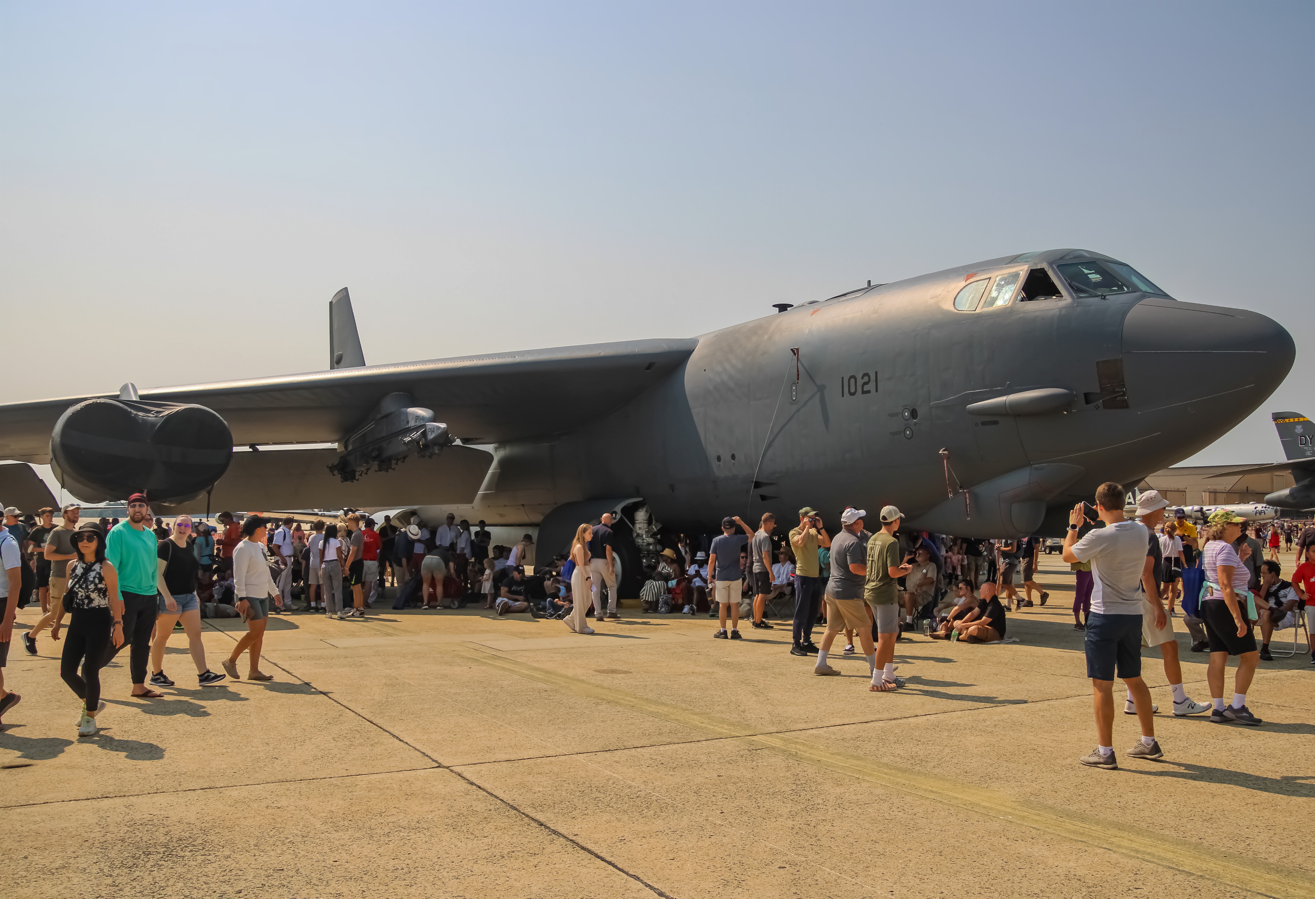 Full size: USAF - United States Air Force Boeing B-52 StratoFortress 61-0021 at Joint Base Andrews