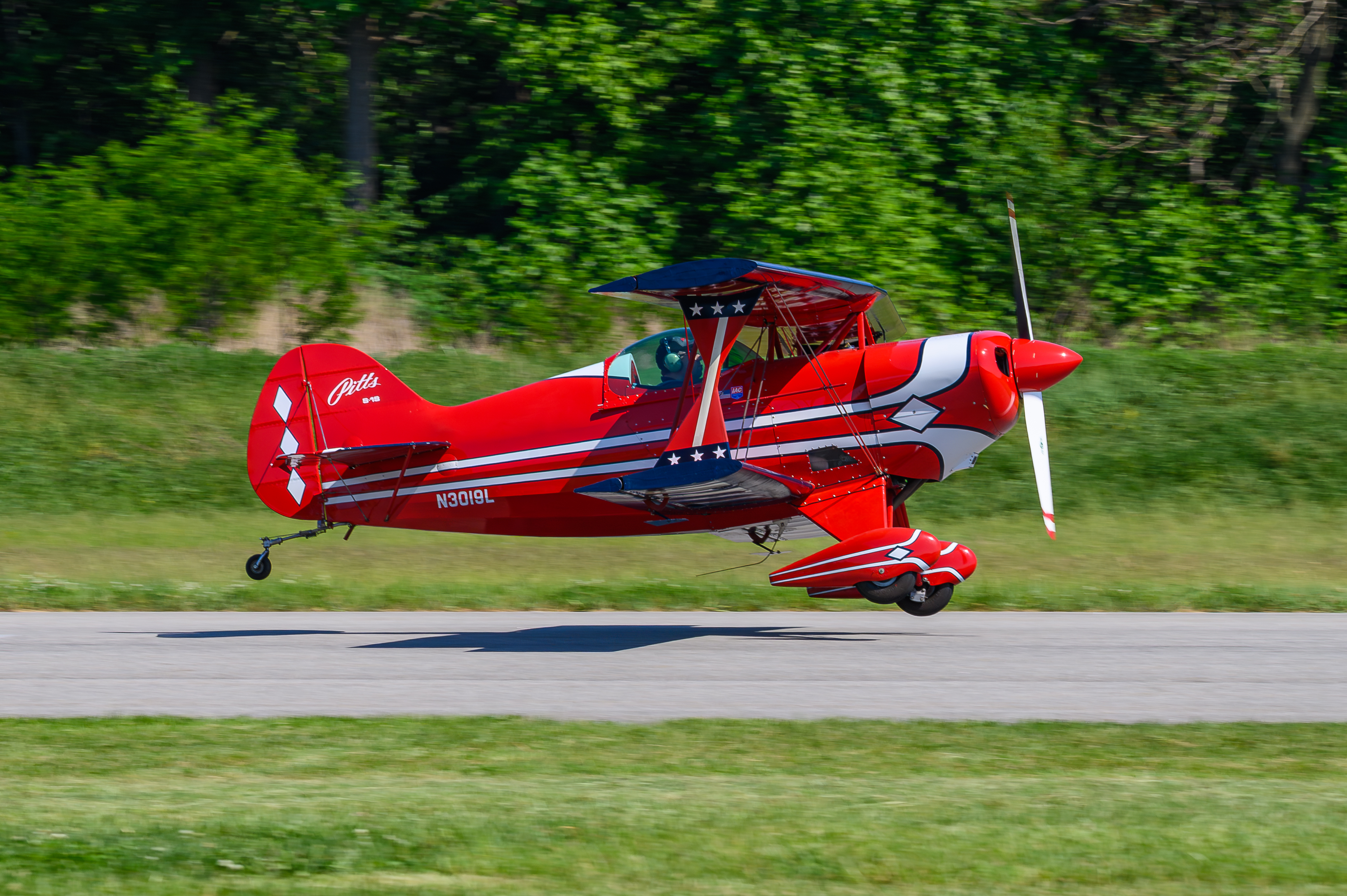 Full size: PRIVATE Pitts S-1B N3019L at New Garden Airport