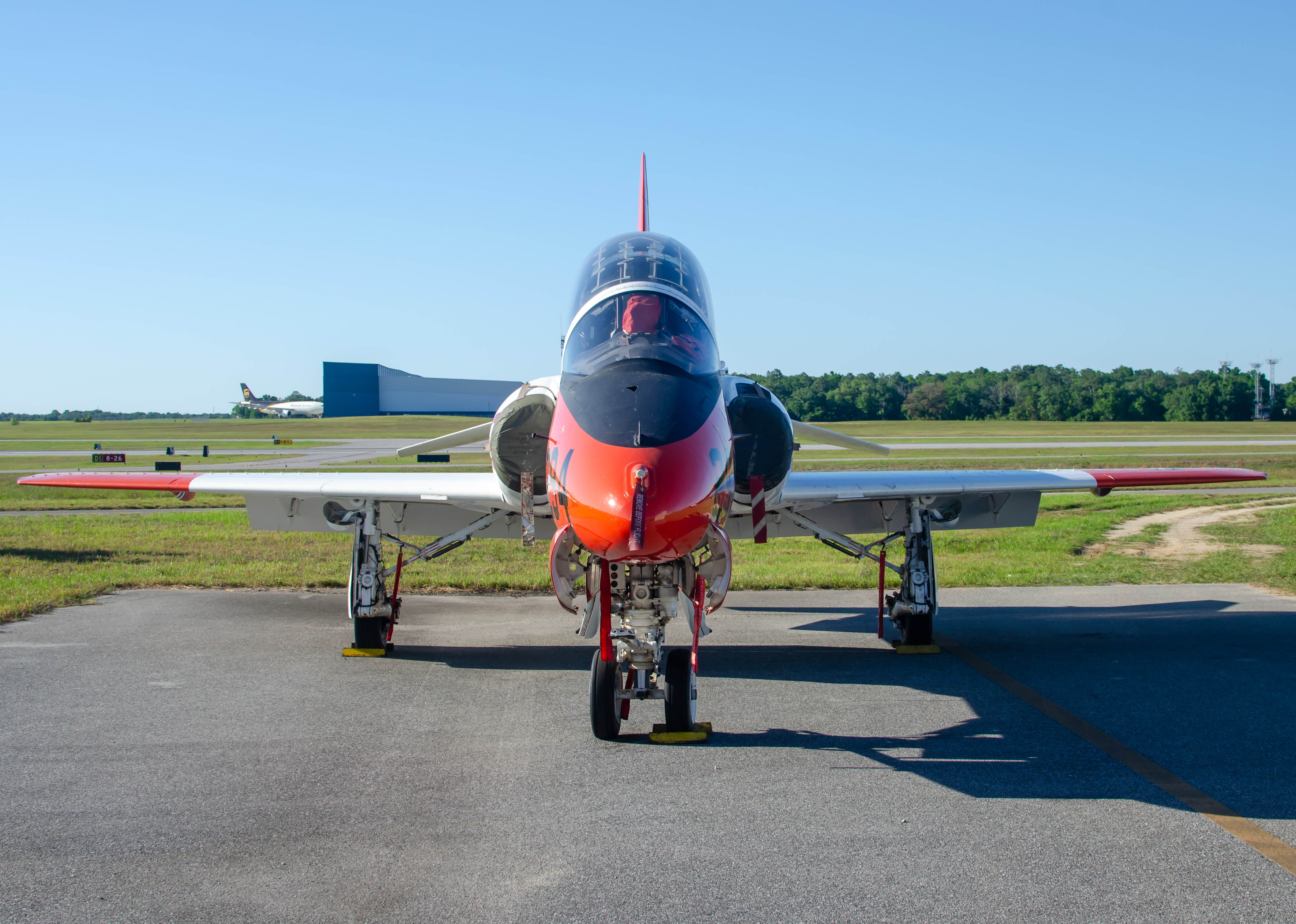 Full size: USMC - United States Marine Corp McDonnell Douglas T-45 Goshawk 167074 at Pensacola International Airport