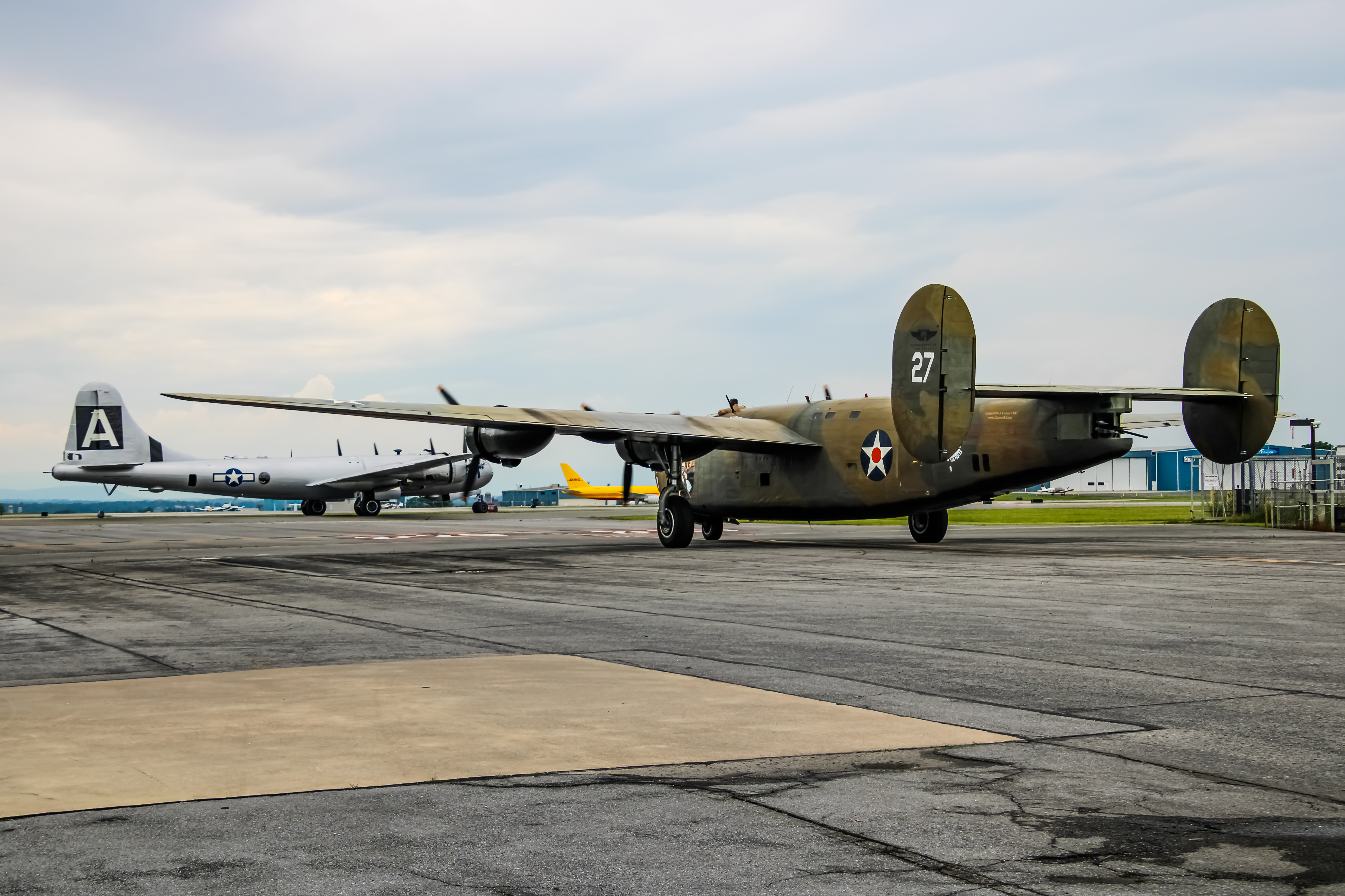 Full size: PRIVATE Consolidated B-24 Liberator N24927 at Hagerstown Regional Airport-Richard A Henson Field