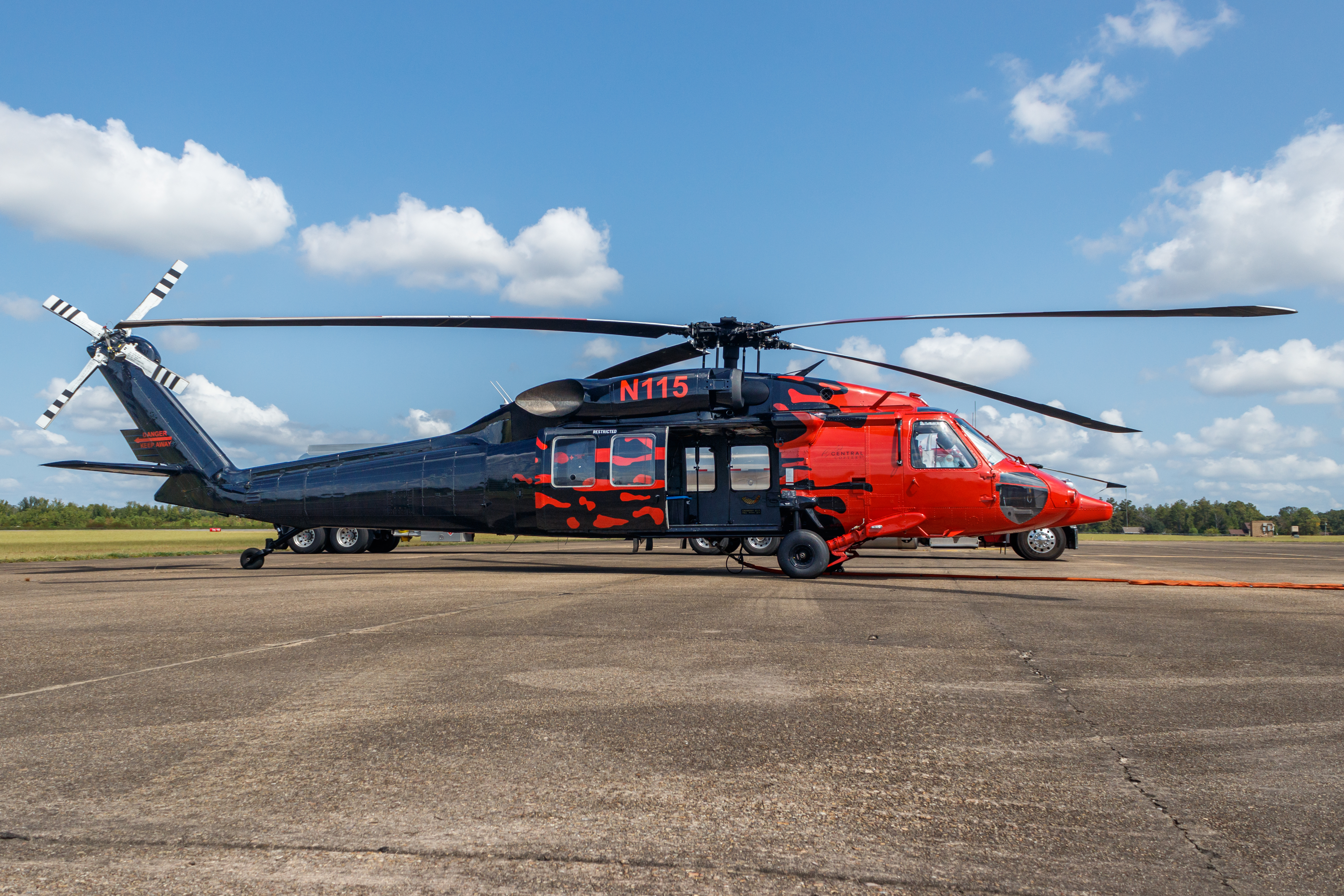 Full size: PRIVATE Sikorsky HH-60 N115 at Beauregard Regional