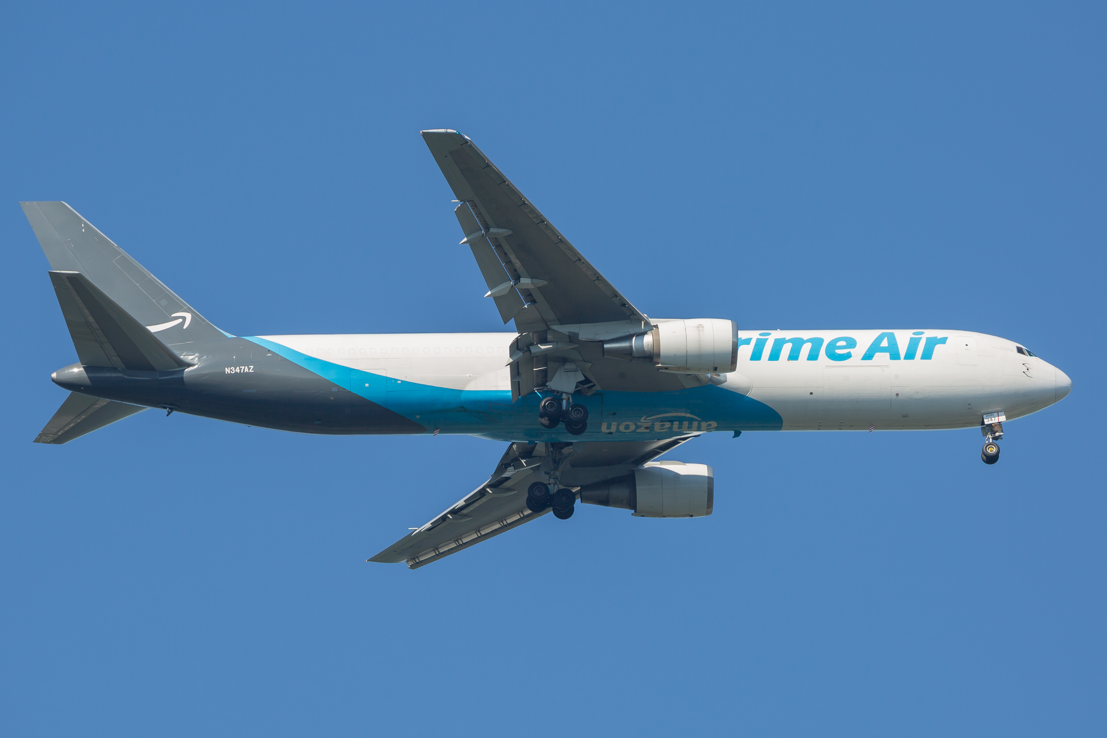 Full size: Prime Air Boeing 767-300F N347AZ at Baltimore/Washington International Thurgood Marshall Airport