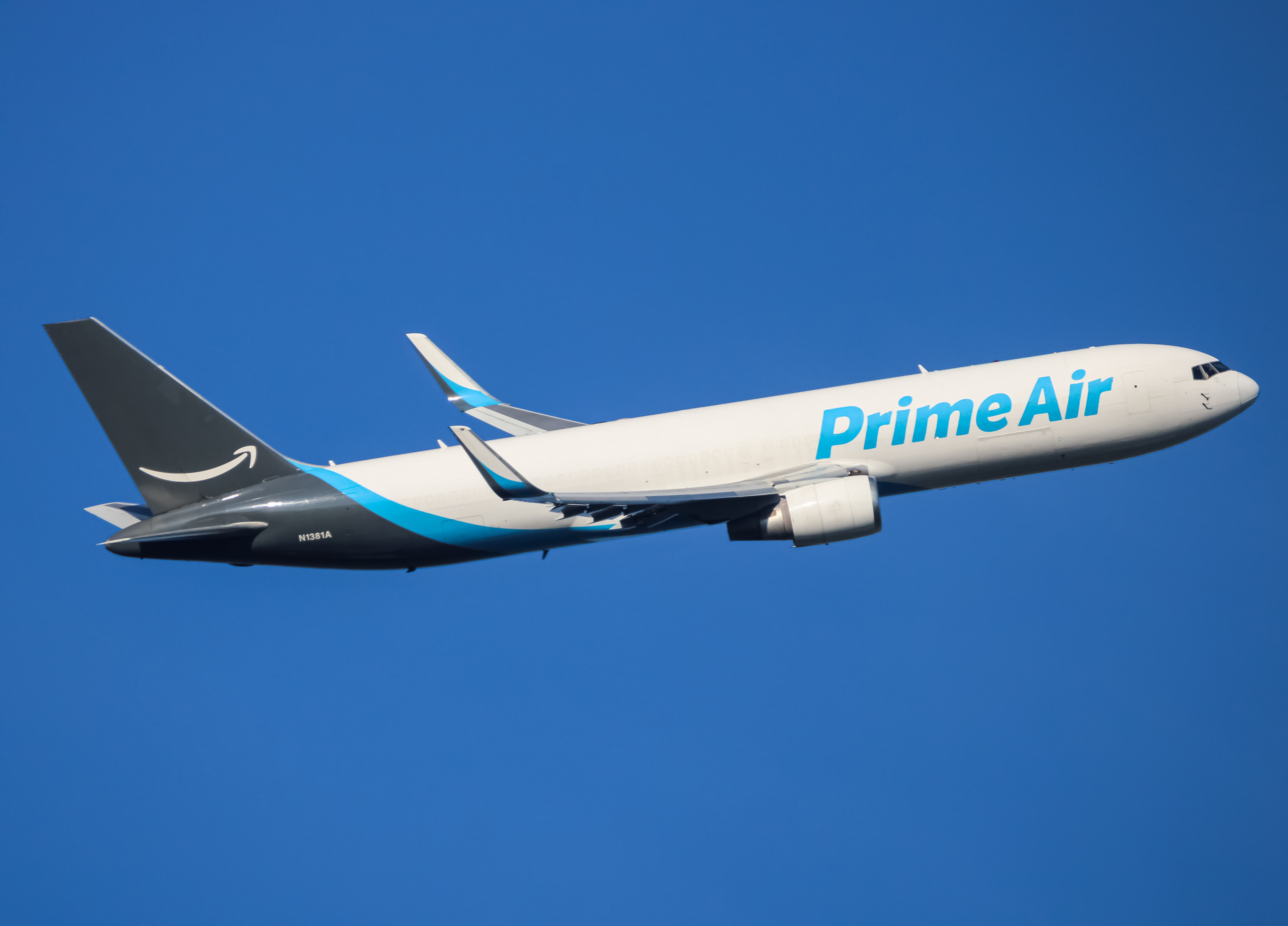 Full size: Prime Air Boeing 767-300F N1381A at Baltimore/Washington International Thurgood Marshall Airport