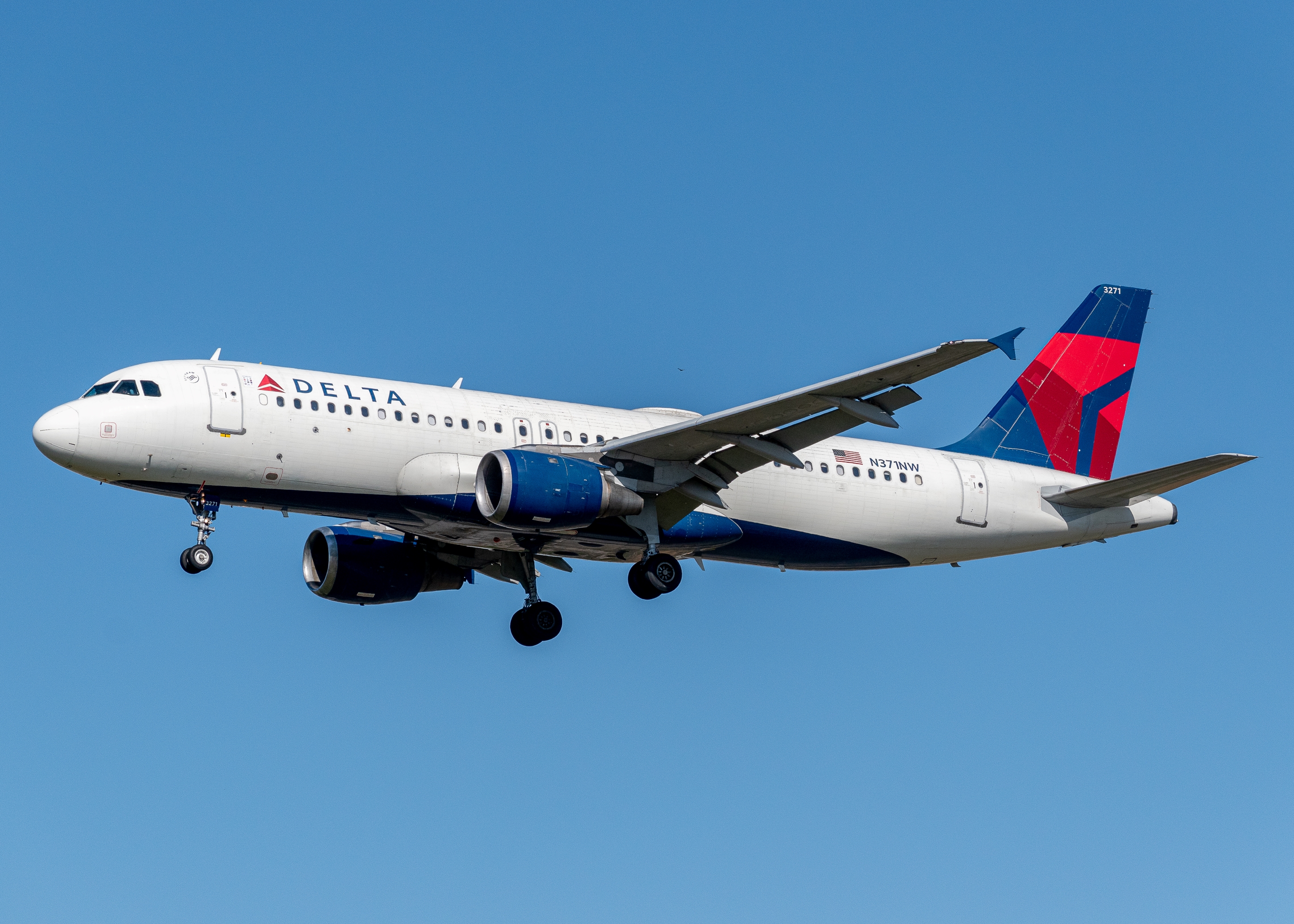 Full size: Delta Airlines Airbus A320 N371NW at Fort Lauderdale/Hollywood International Airport