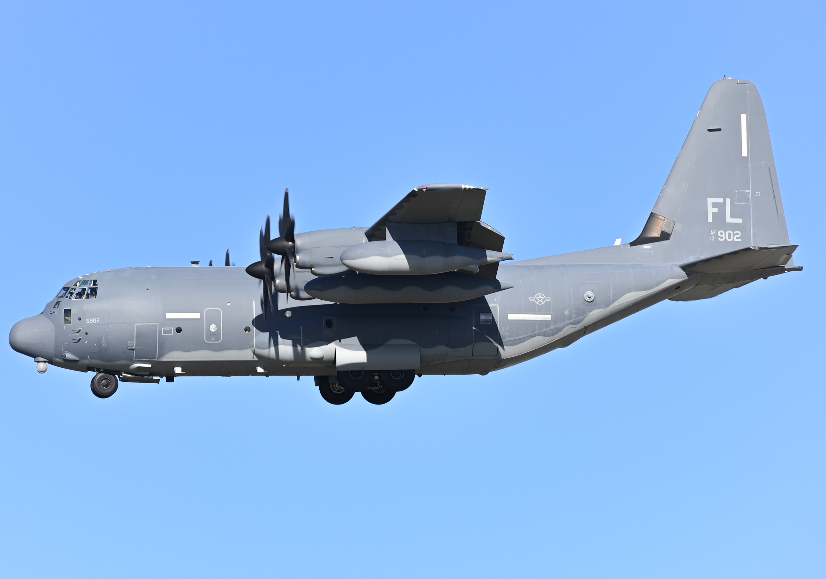 Full size: USAF - United States Air Force Lockheed C-130 Hercules 17-5902 at North Island NAS