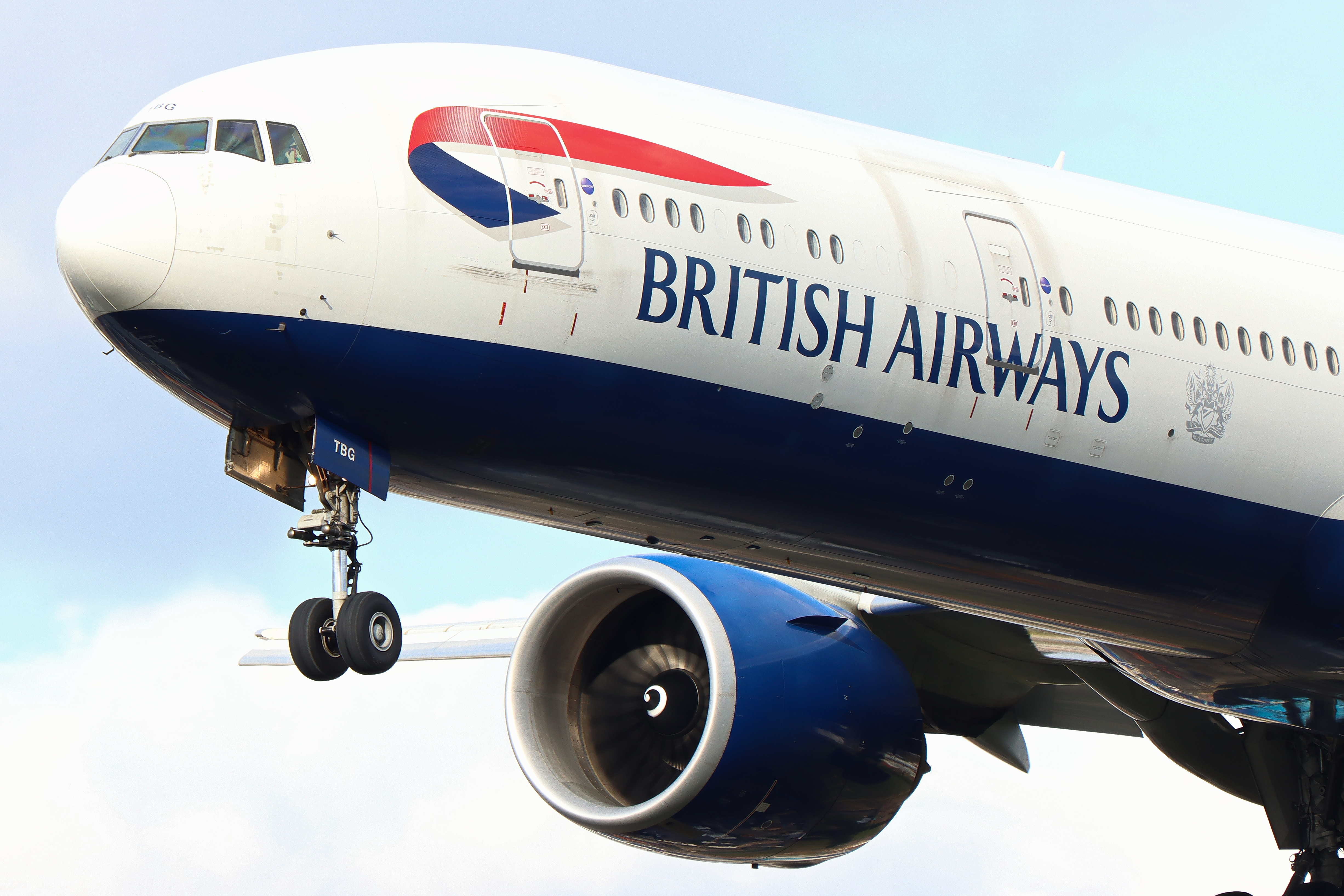 Full size: British Airways Boeing 777-300ER G-STBG at London Heathrow International Airport