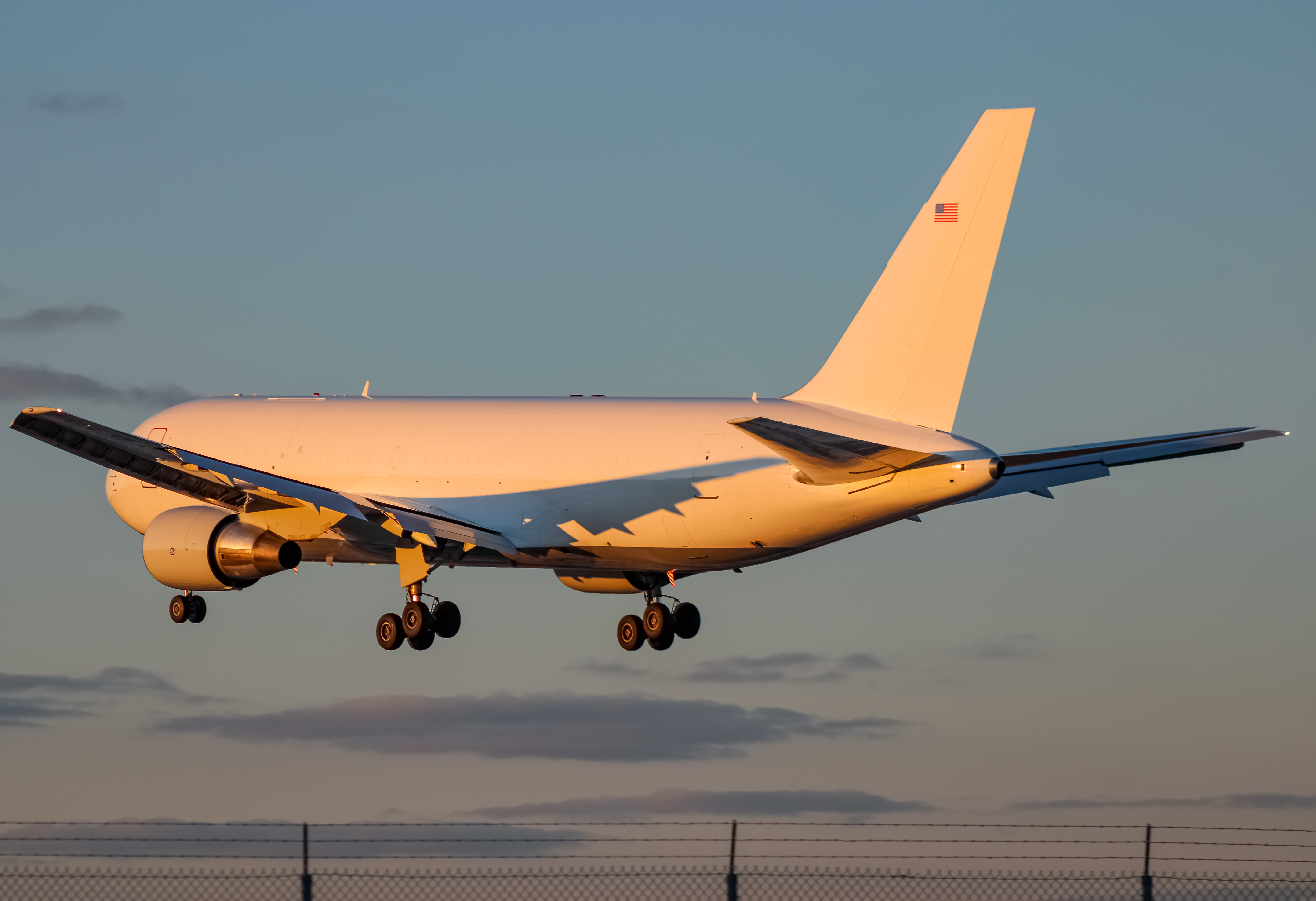 Full size: ABX Air Boeing 767-200F N744AX at Baltimore/Washington International Thurgood Marshall Airport