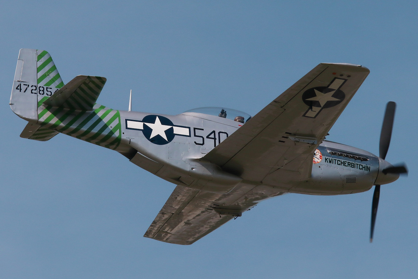 Full size: Claire Aviation North American P-51 Mustang N63476 at Reading Regional Airport/Carl A Spaatz Field