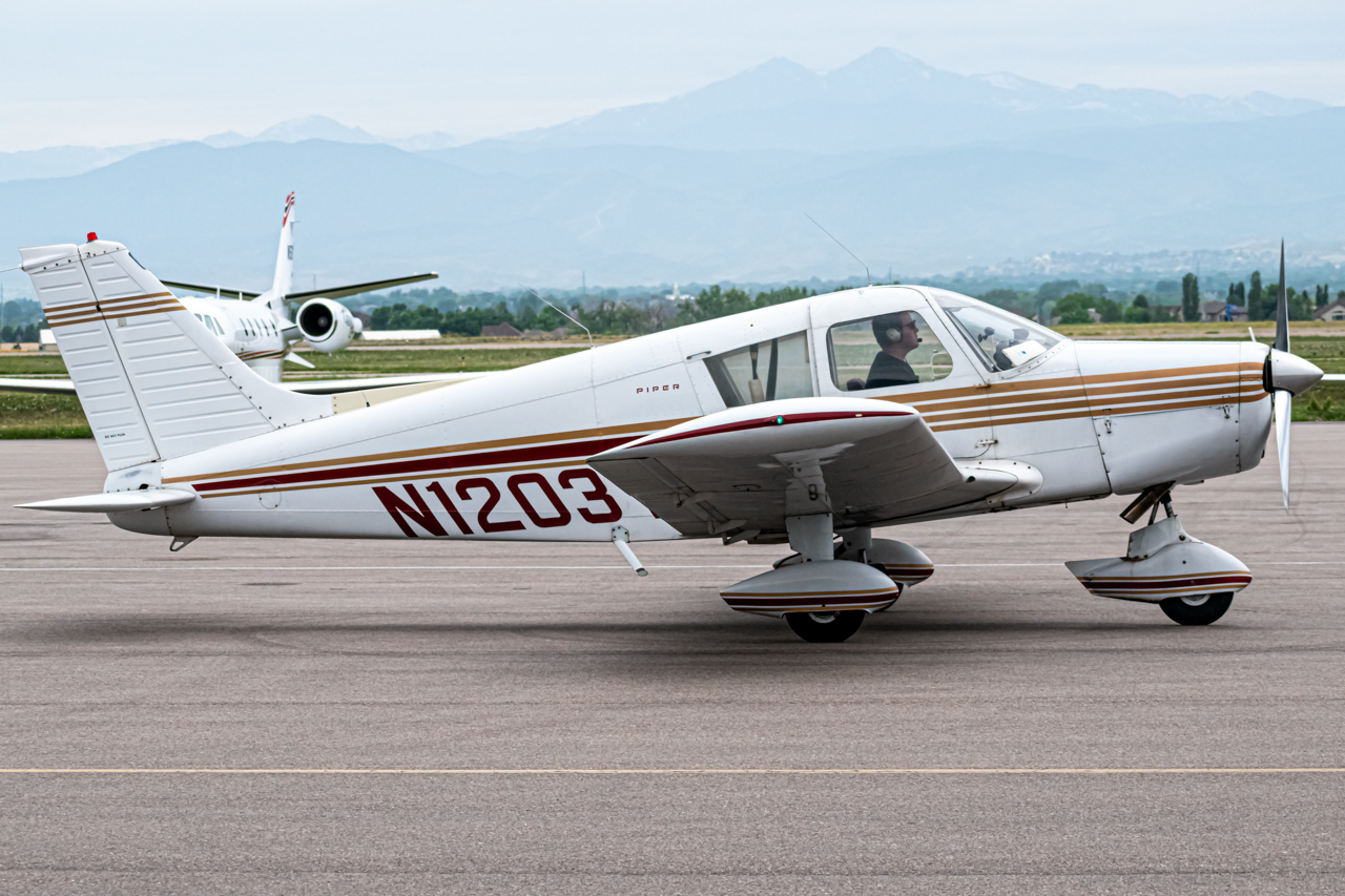 Full size: PRIVATE Piper PA-28 N1203T at Northern Colorado Regional Airport