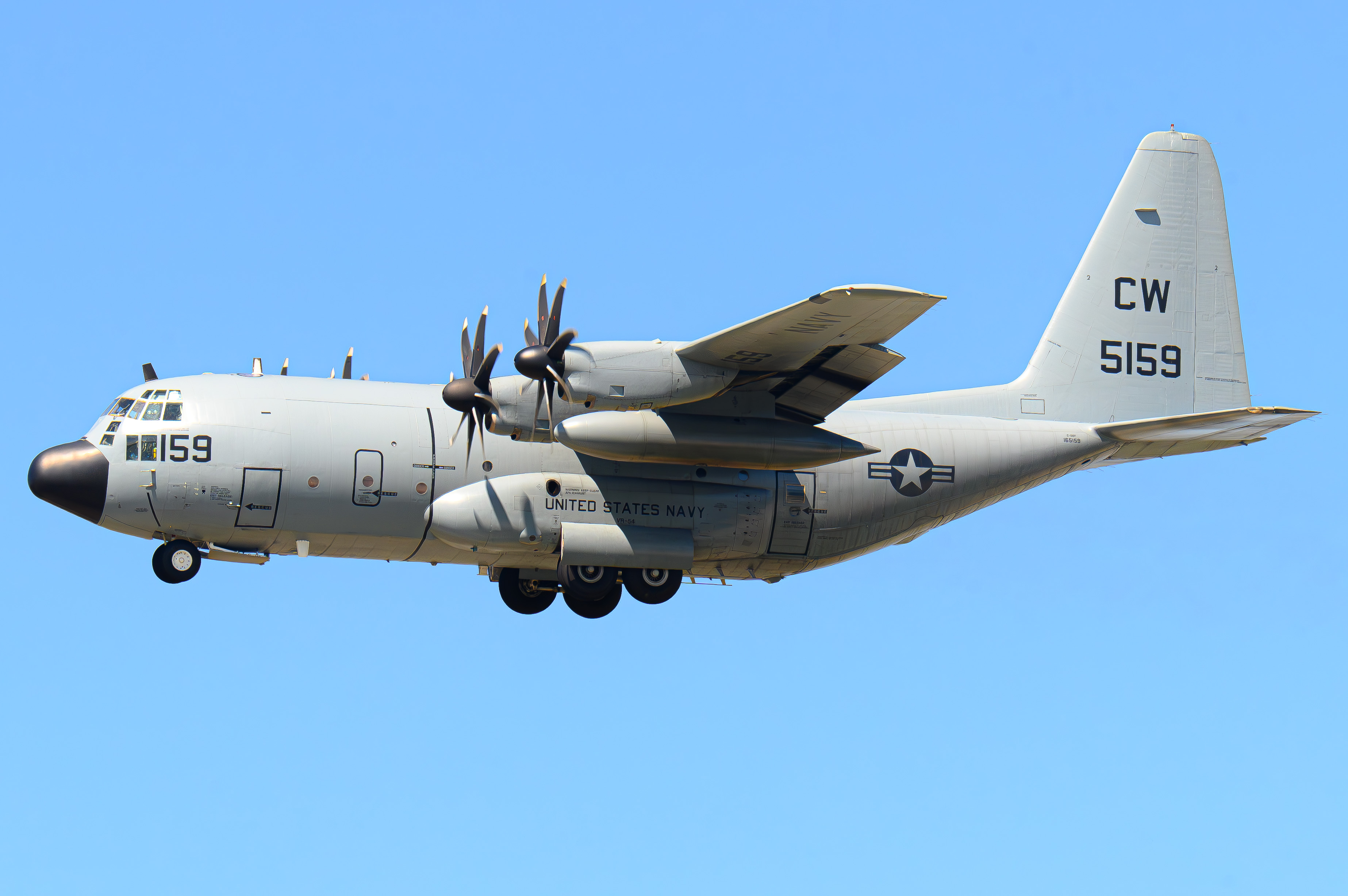 Full size: USN - United States Navy Lockheed C-130H Hercules 165159 at North Island NAS