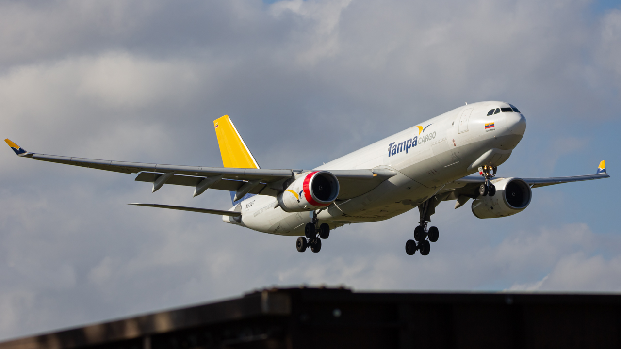 Full size: Tampa Cargo Airbus A330-200F N331QT at Miami International Airport